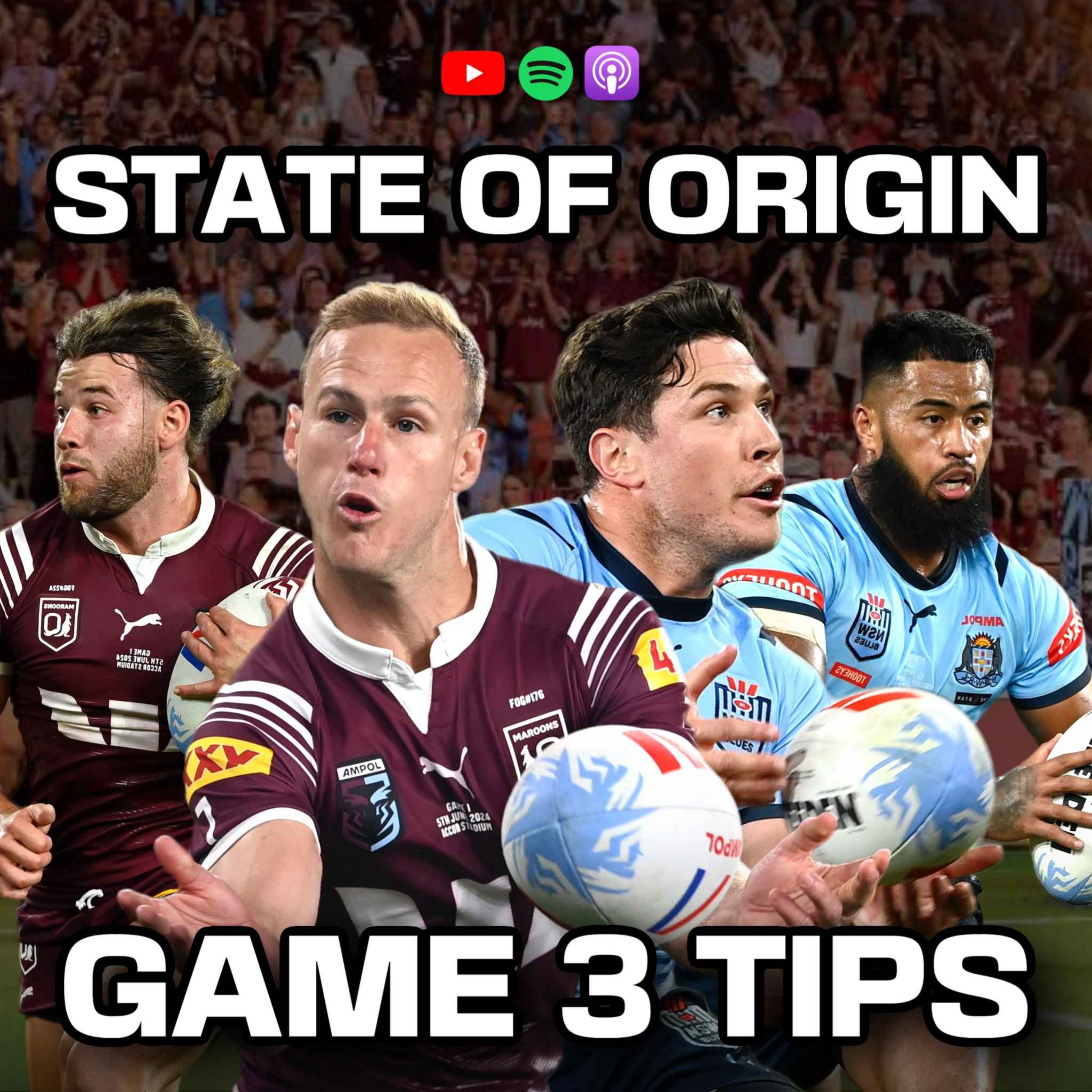 State of Origin Game 3 Tips & Predictions, First Tryscorer, MOTM & Suncorp Fortress