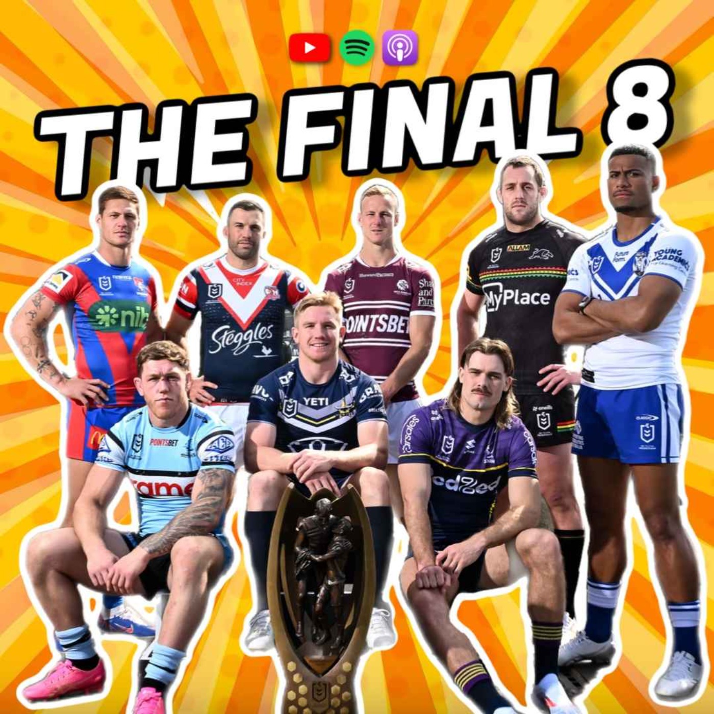 The Final 8, NRL Finals Preview, Sharks Out in Straight Sets? & Crichton vs Katoa