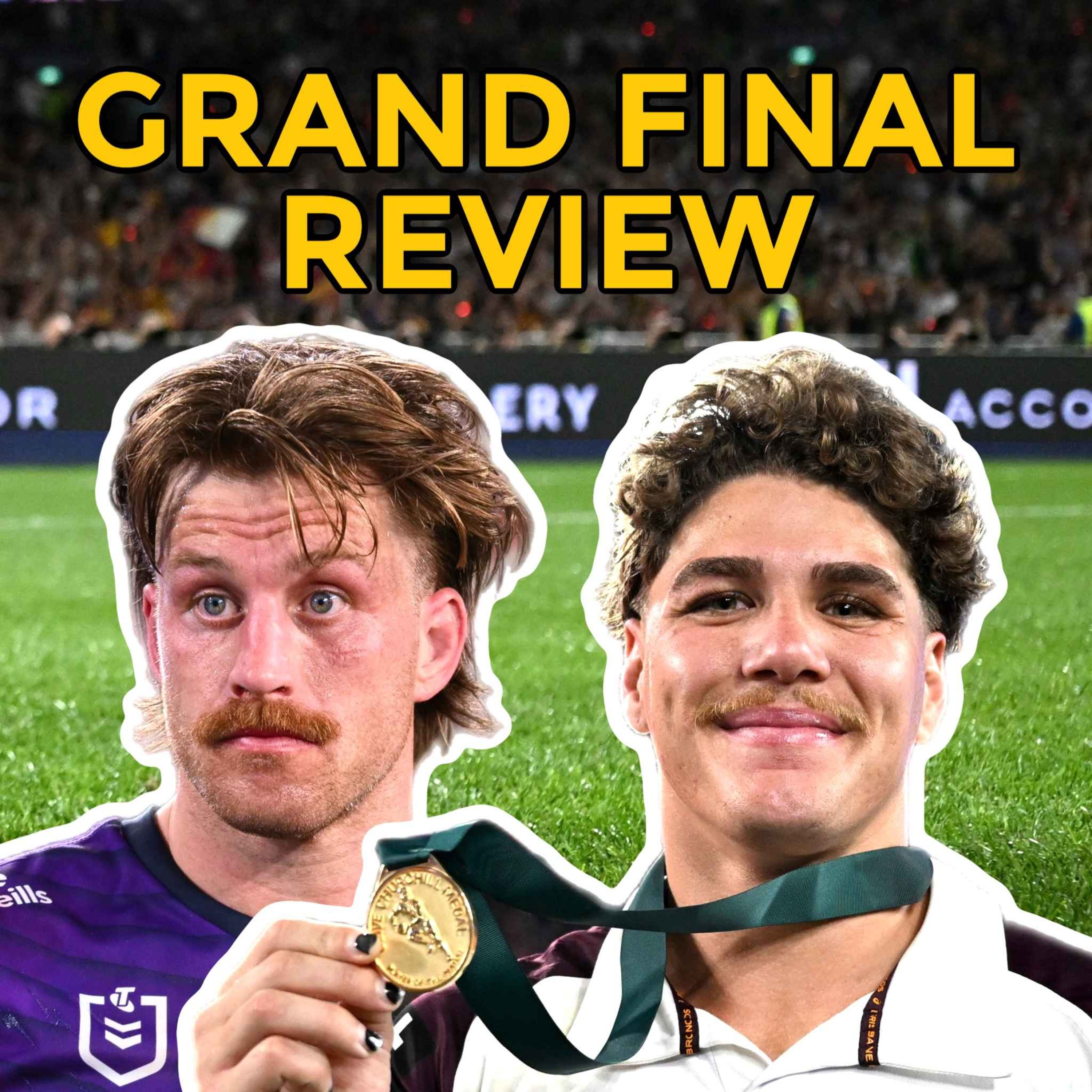 NRL Grand Final Review: Reece Walsh Masterclass, Madge the Drought Breaker & Storm Crumble AGAIN!  episode artwork