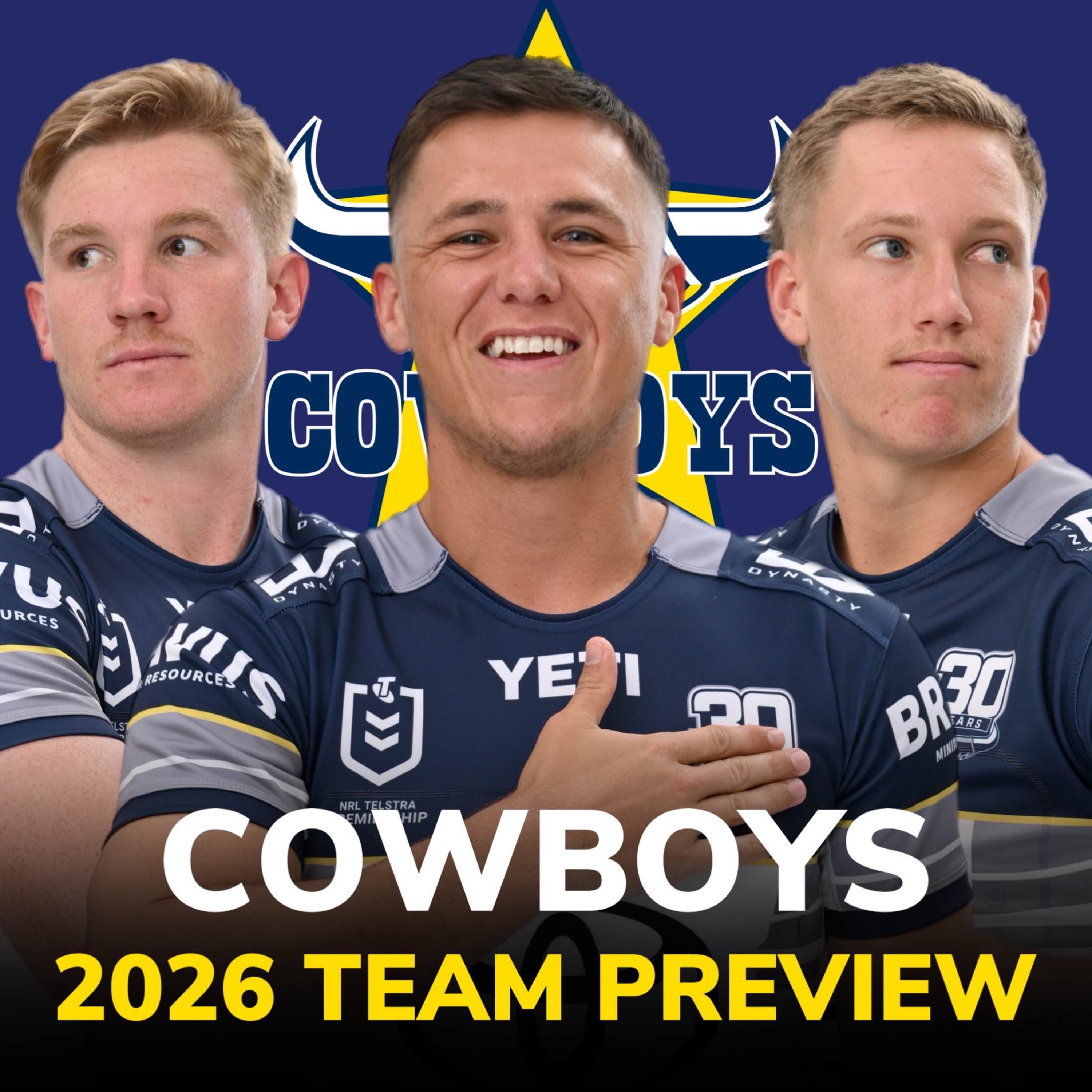Cowboys 2026 Preview: Consistency Crisis, Drinkwater for Origin?, Defensive Issues & New Centre Pairing episode artwork