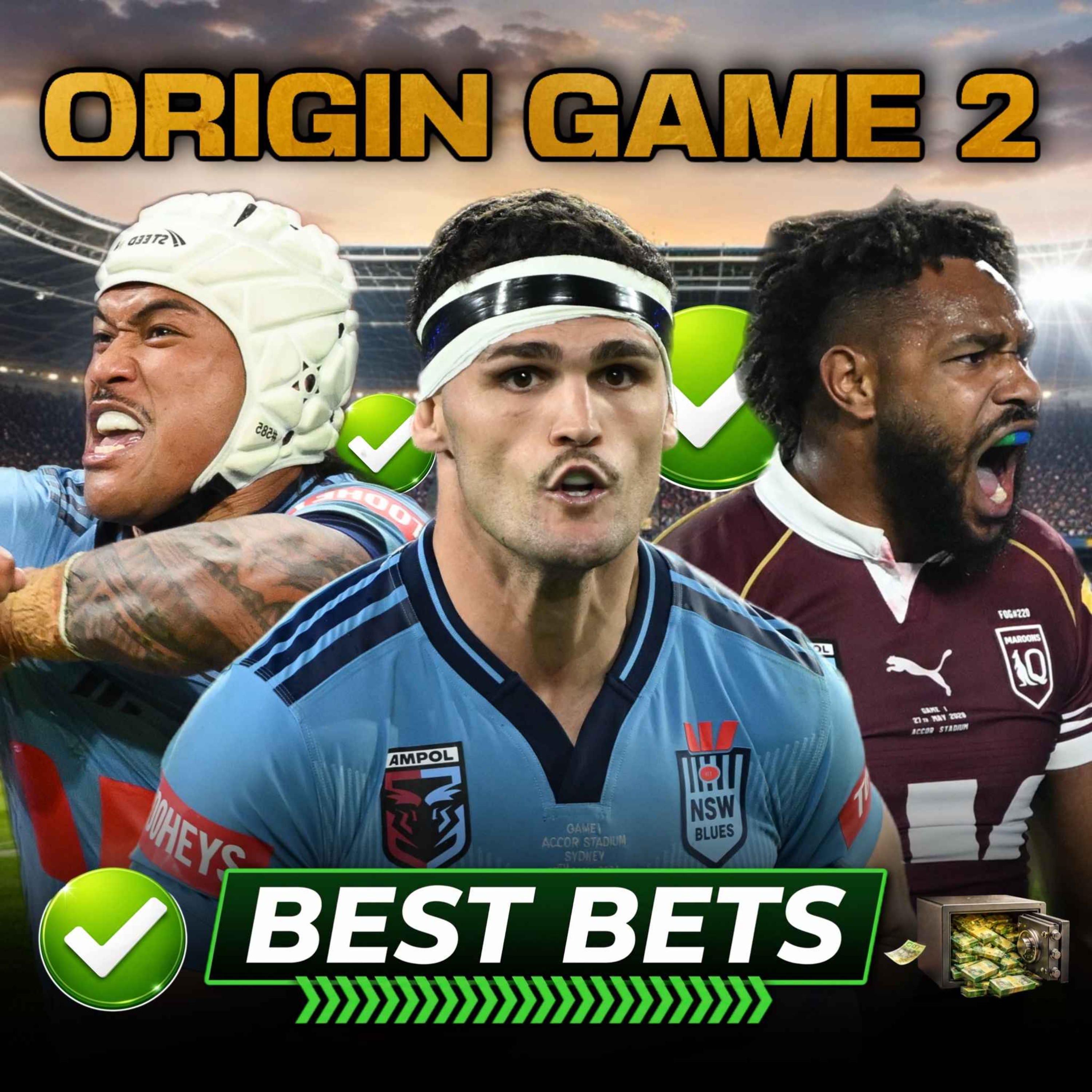 State of Origin 2026 Game 2 Preview: Best Bets, MOTM & First Tryscorers episode artwork