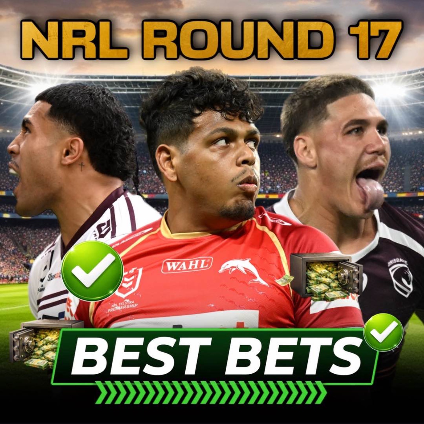 NRL Round 17 Tips & Predictions: Best Bets & Tryscorer Picks episode artwork