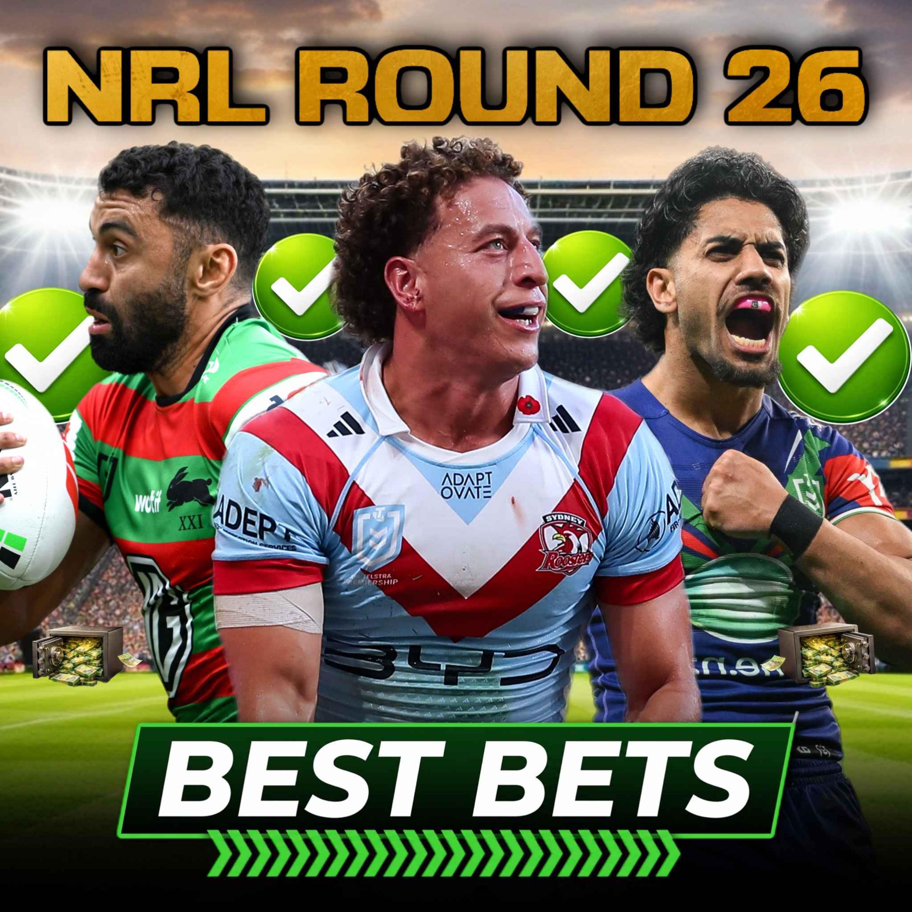 NRL Round 26 Tips & Predictions: Best Bets & Tryscorer Picks episode artwork