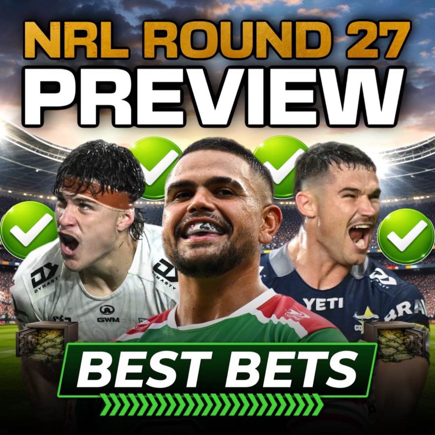 NRL Round 27 Tips & Predictions: Best Bets & Tryscorer Picks episode artwork