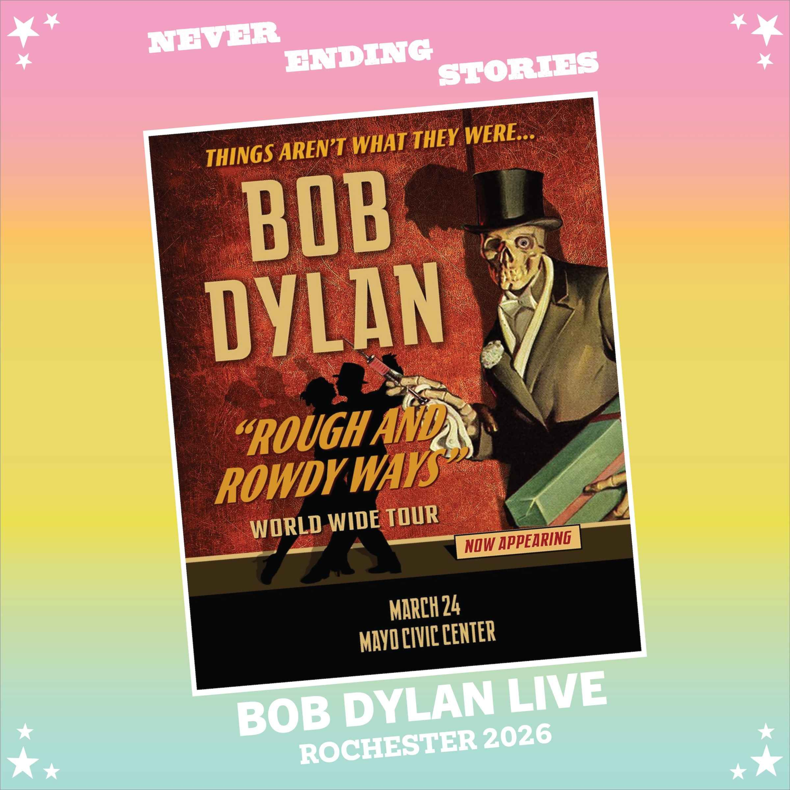 Teaser // Bob Dylan LIVE, Rochester 2026 Teaser // Bob Dylan LIVE, Rochester 2026