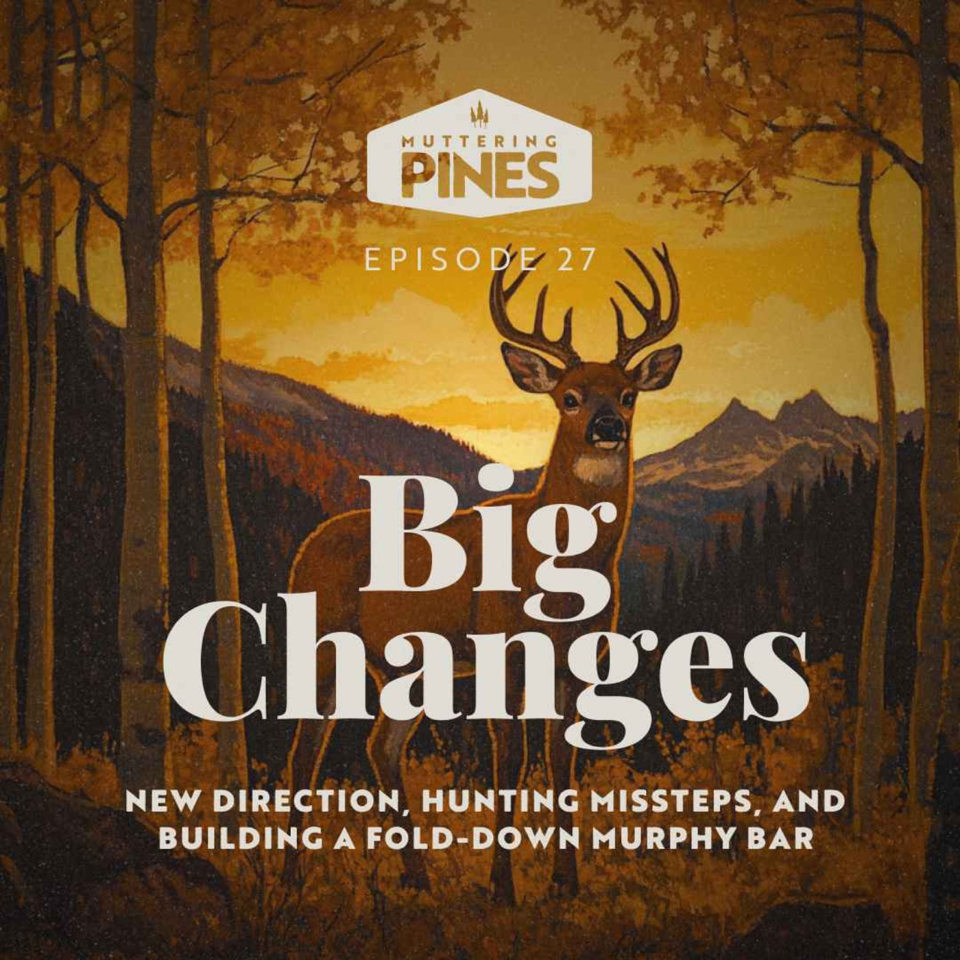 Big Changes - New direction, hunting mis-steps and a fold down murphy bar