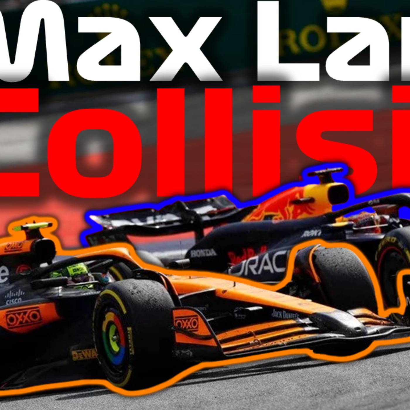 Max Verstappen & Lando Norris COLLIDE | George Russell Wins! | F1 Austrian GP Race Reactions episode artwork