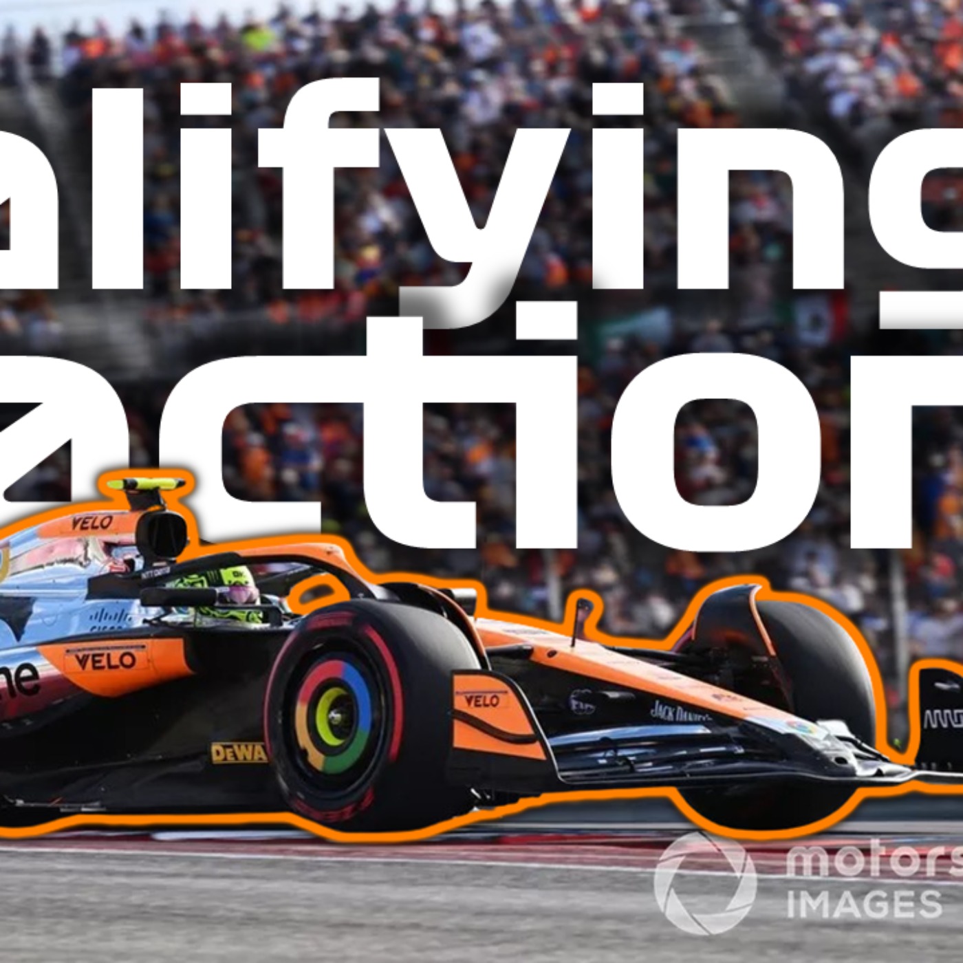 Lando Norris Leads Max Verstappen After George Russell Crash | USA F1 Qualifying Reaction episode artwork