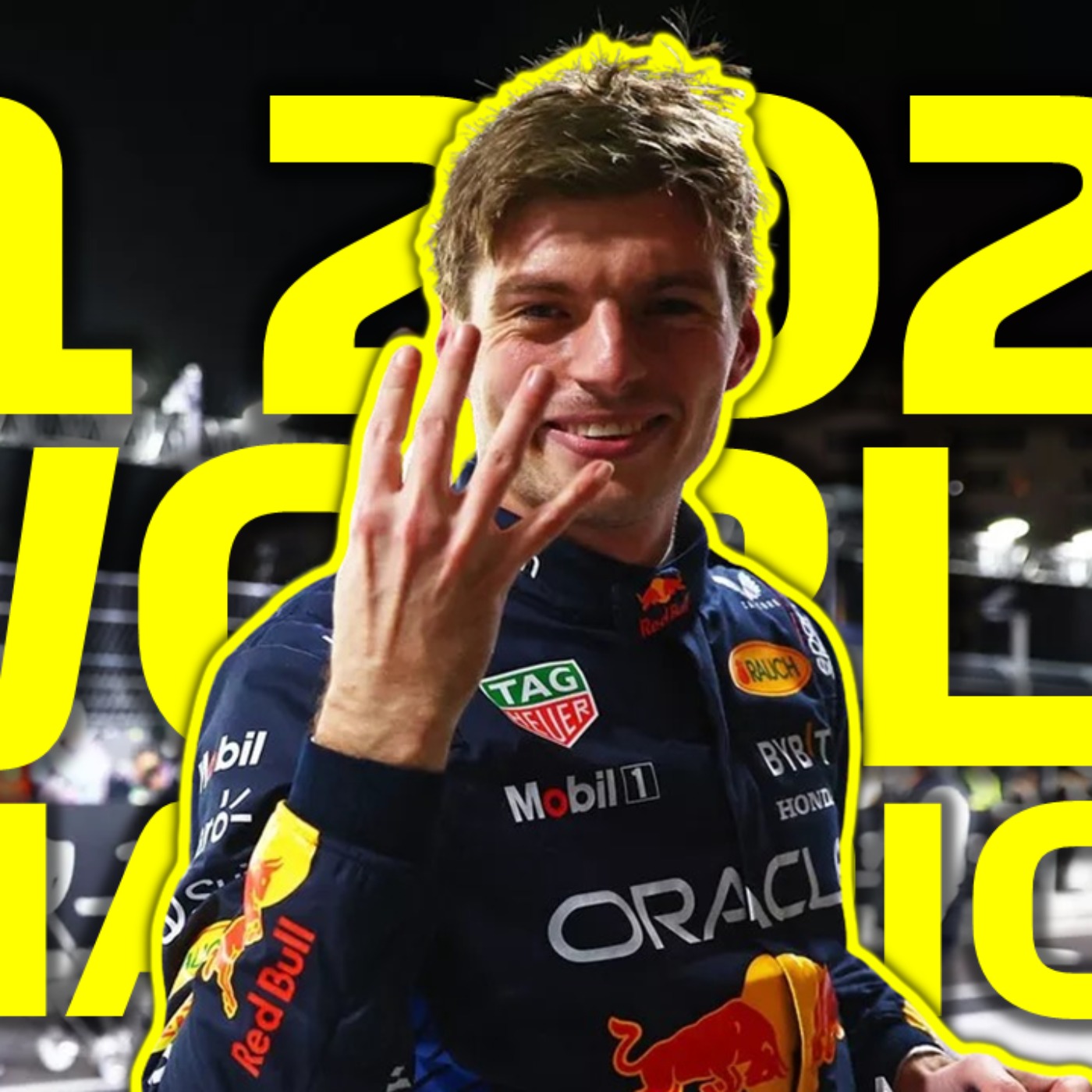 MAX VERSTAPPEN IS A 4 TIME F1 WORLD CHAMPION! | F1 Las Vegas GP Race Reactions episode artwork