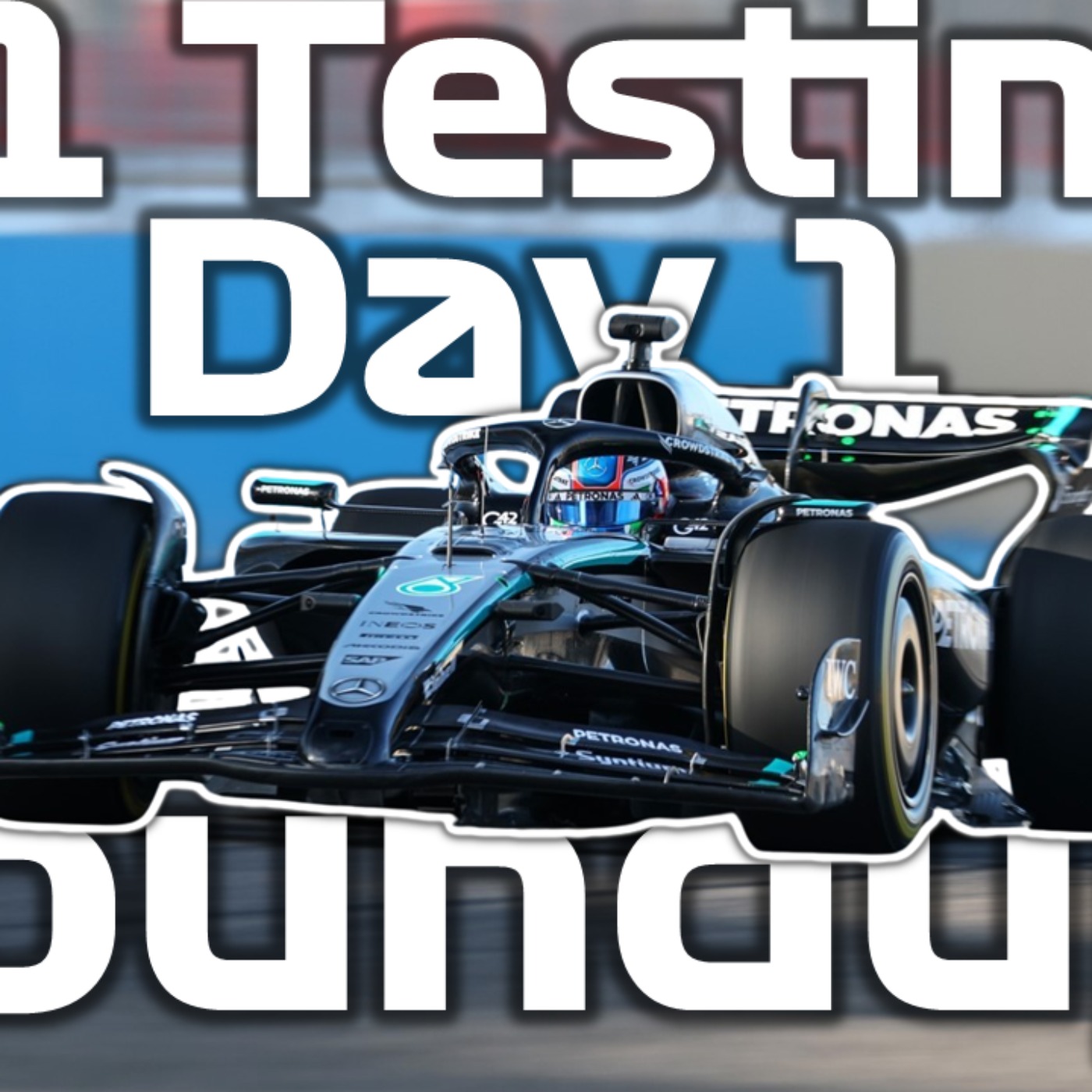 Ferrari & Mercedes Shine In A F1 Testing Session Interrupted By A Power Outage | F1 Testing Day 1! episode artwork