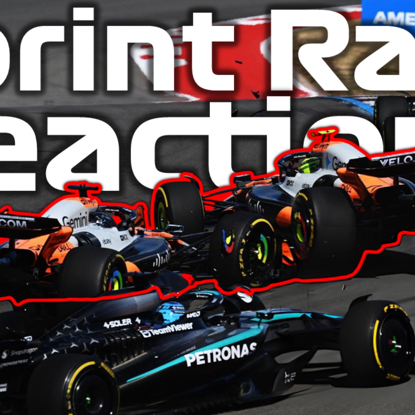 Verstappen Wins! | Norris & Piastri Collide! | F1 US Sprint Race Reactions! episode artwork