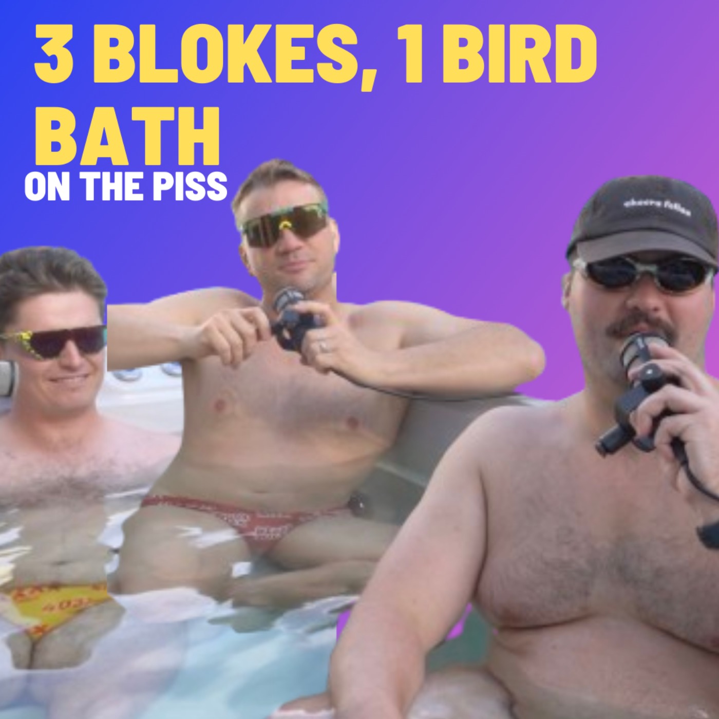 3 Blokes, 1 Birdbath - On The Piss