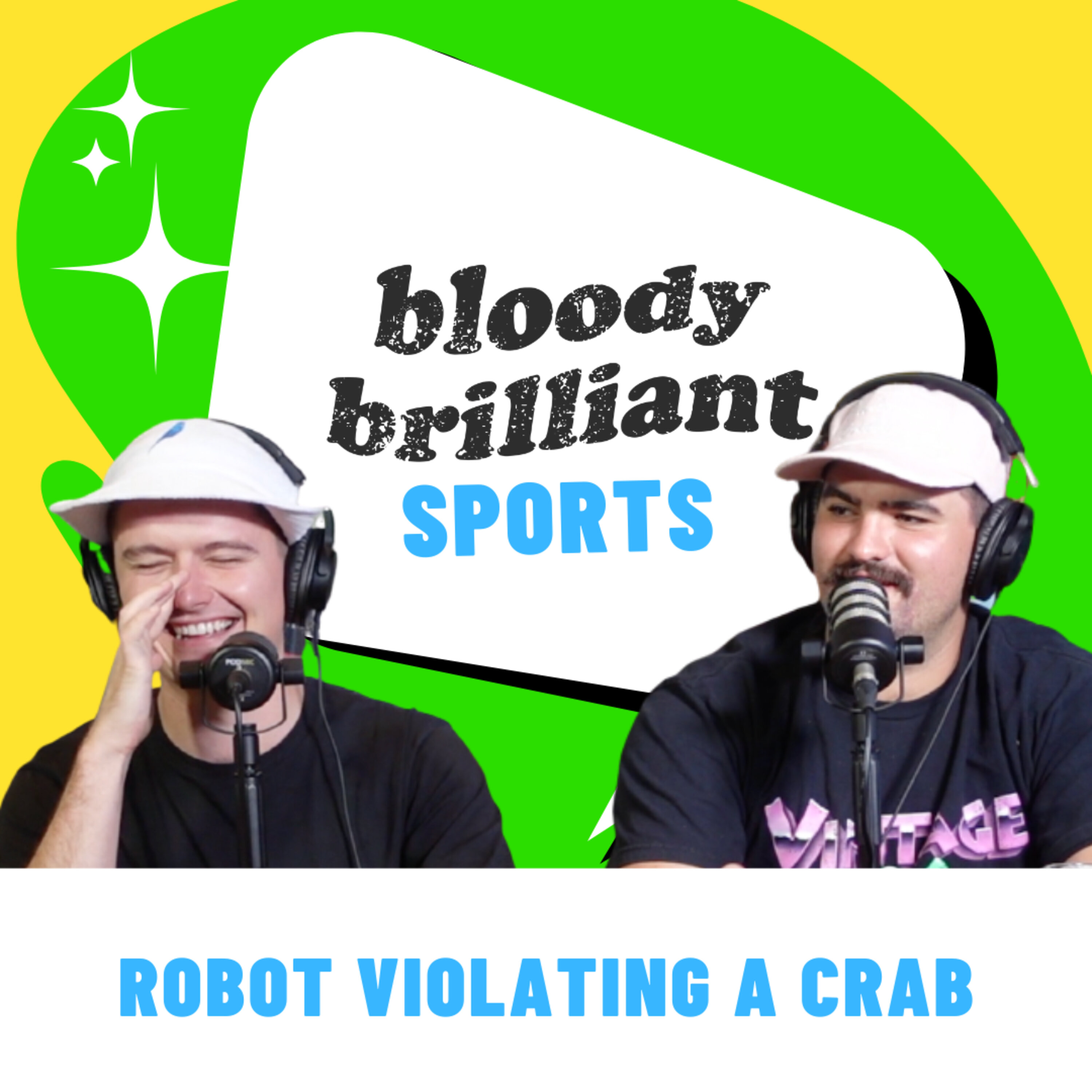 Robot Violating a Crab - Bloody Brilliant Sports