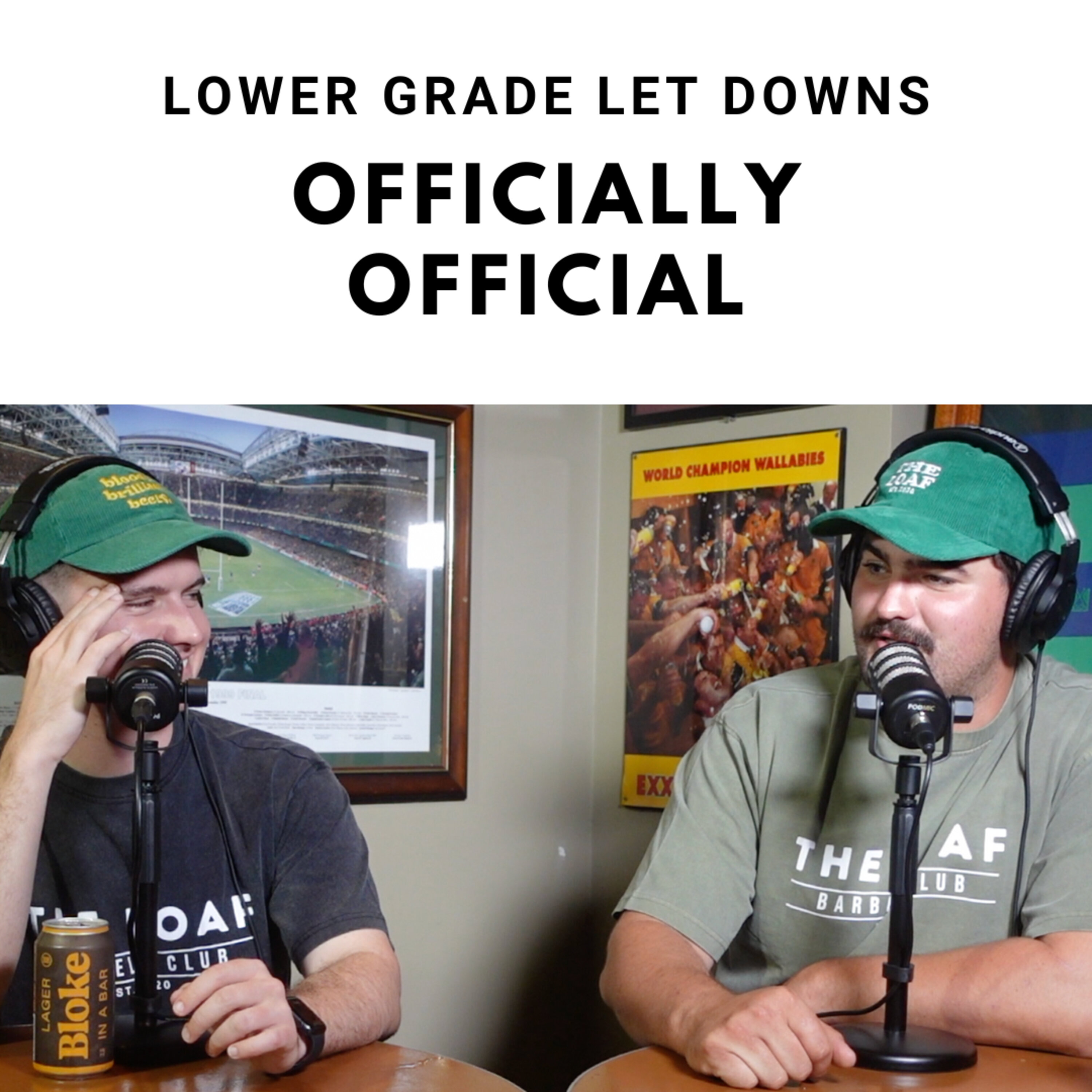 Lower Grade Let Downs Officially Official