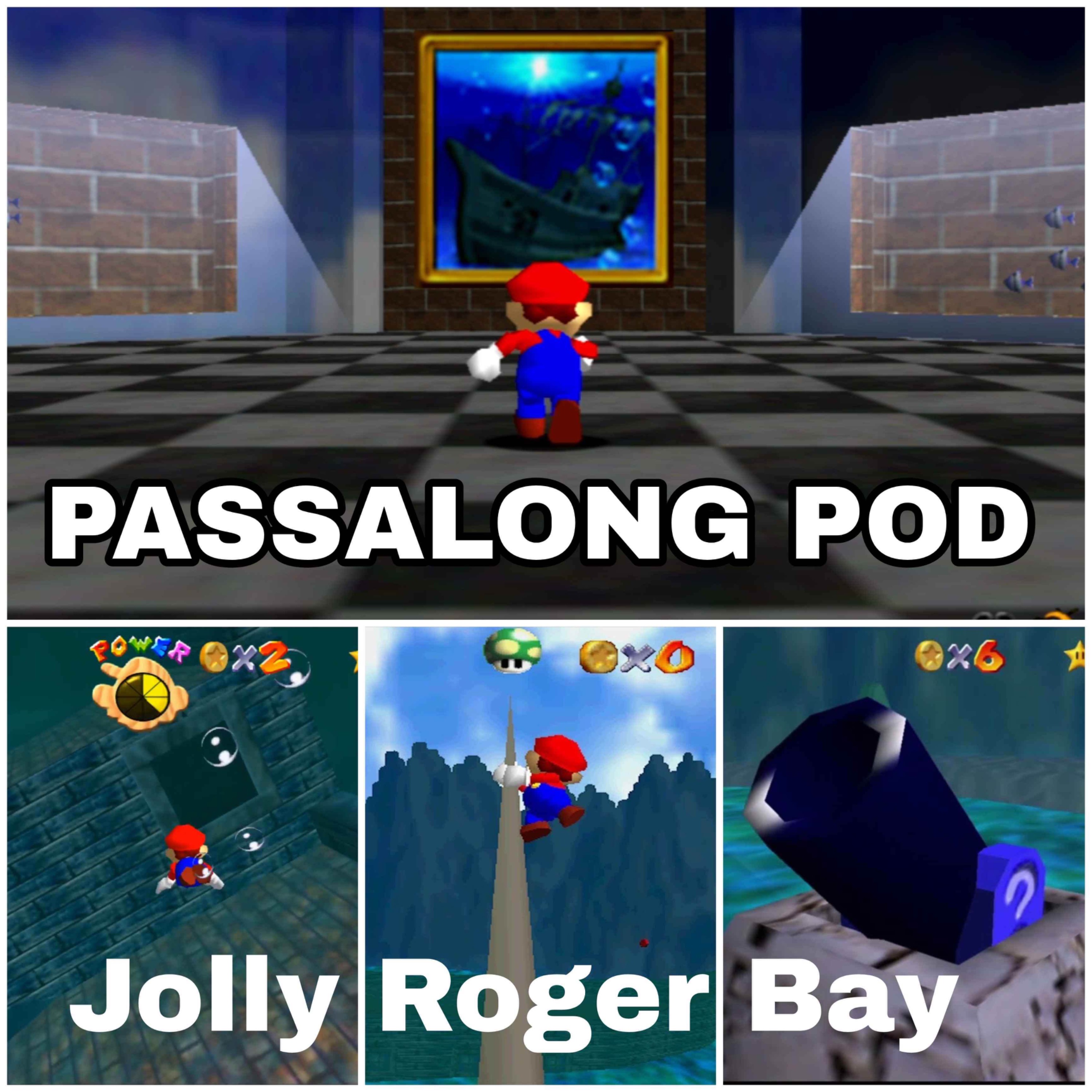 Mario 64 Part 3: Jolly Roger Bay episode artwork