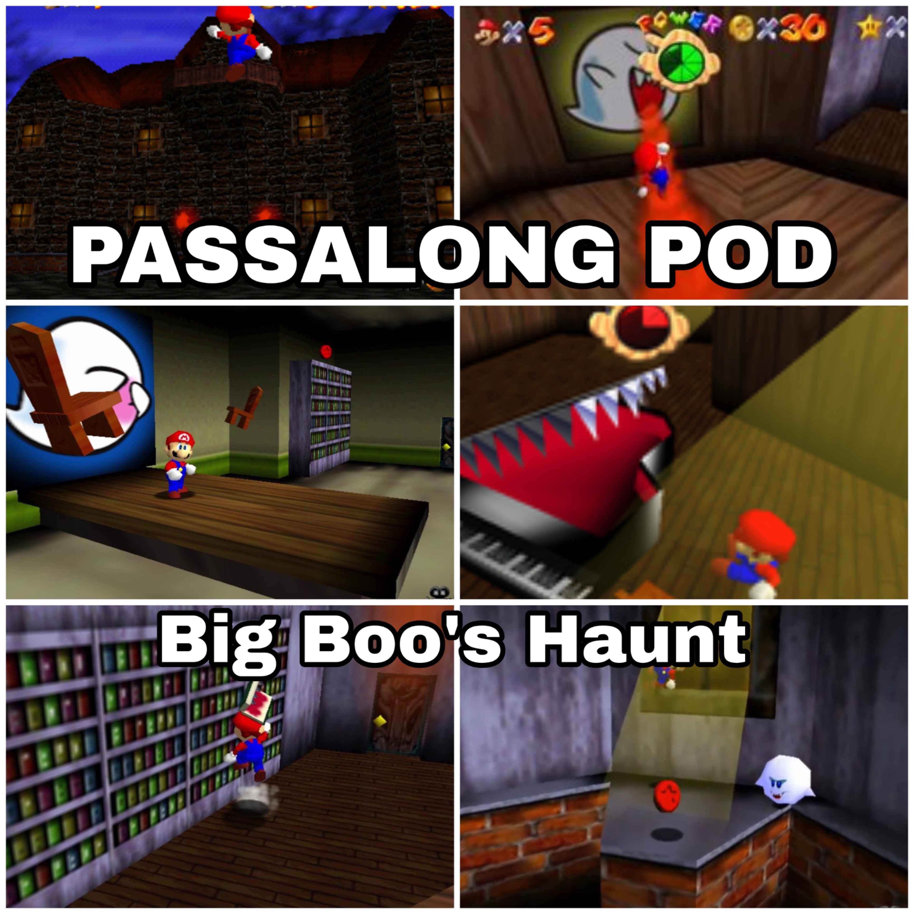 Mario 64: Big Boo's Haunt episode artwork