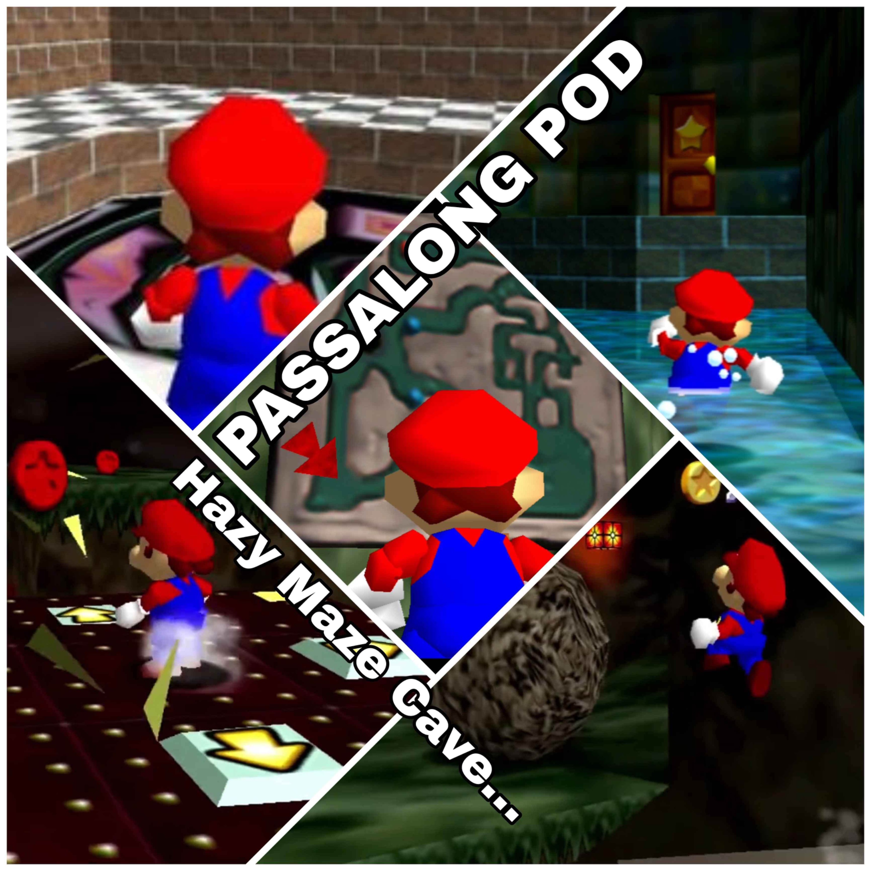 Mario 64: Hazy Maze Cave episode artwork