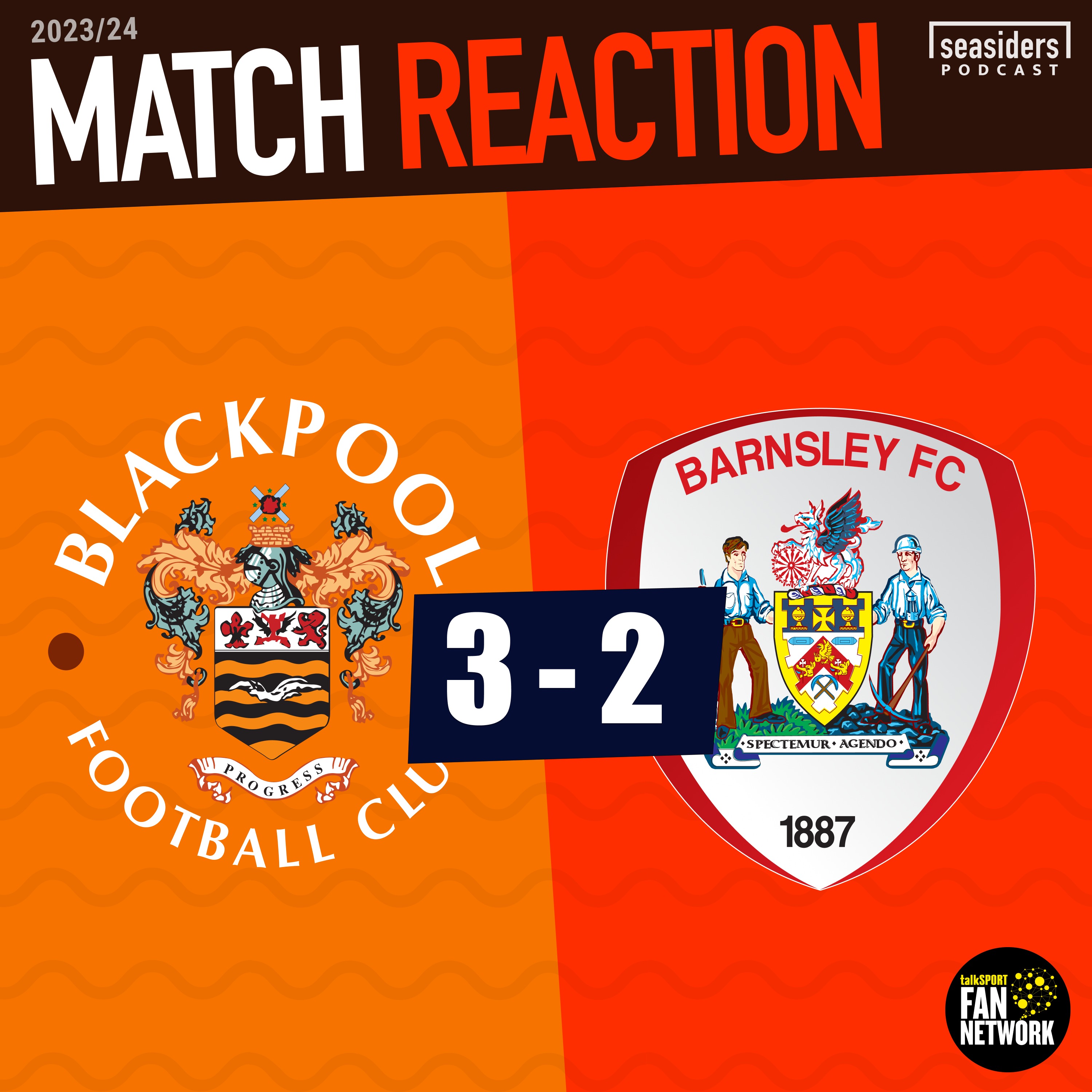 cover art for Blackpool 3 - Barnsley 2 : REACTION