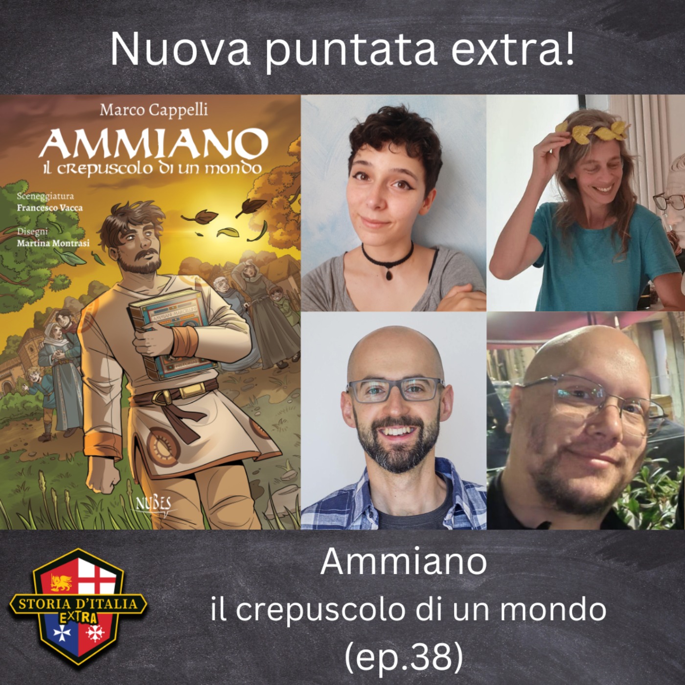 Ammiano, il crepuscolo del mondo, con il team di Nubes - podcast episode cover