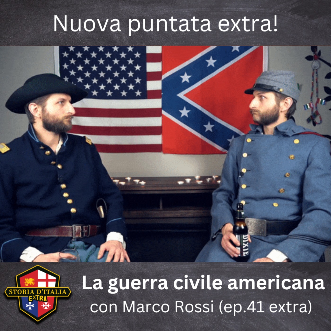 La guerra civile americana, con Marco Rossi (ep. 41 extra) - podcast episode cover