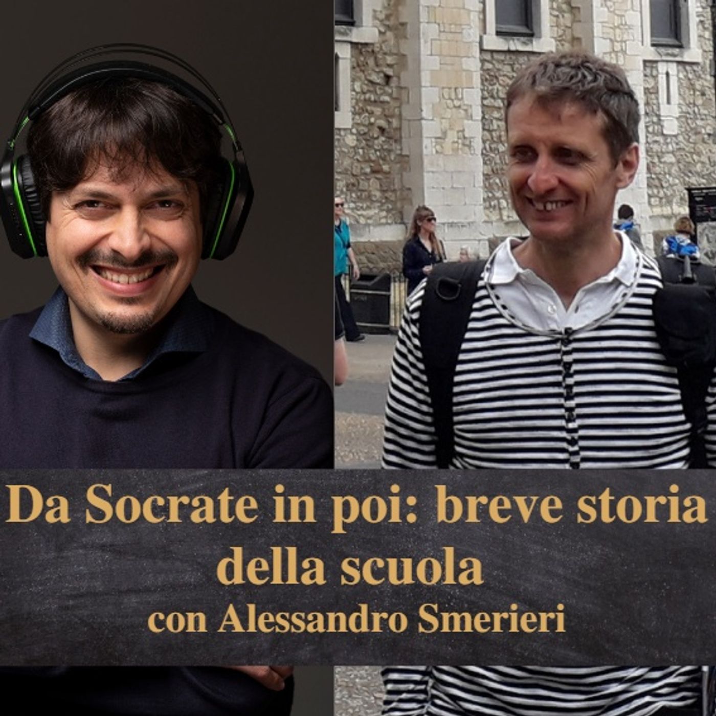 Da Socrate in poi: la storia della scuola, con Alessandro Smerieri (ep.11) - podcast episode cover