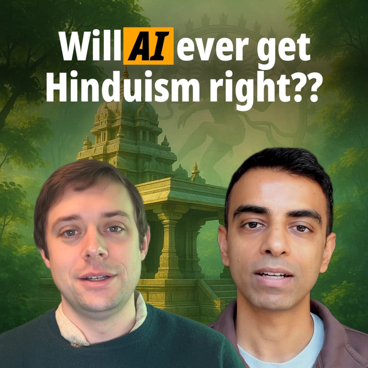Will AI ever get Hinduism right?? | Pawan Deshpande & Devala Rees