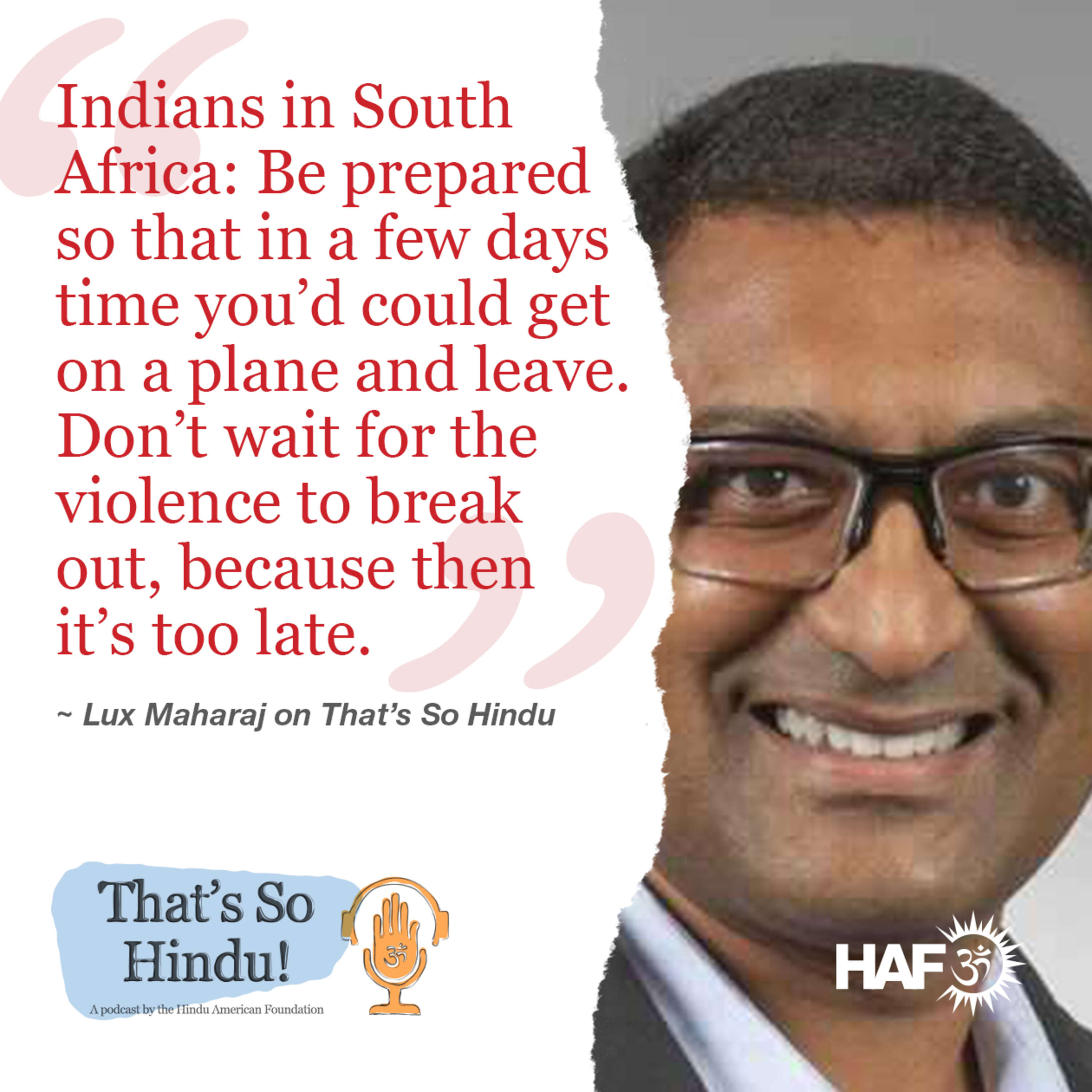 Why are Indian South Africans being attacked? Part 1 | Lux Maharaj