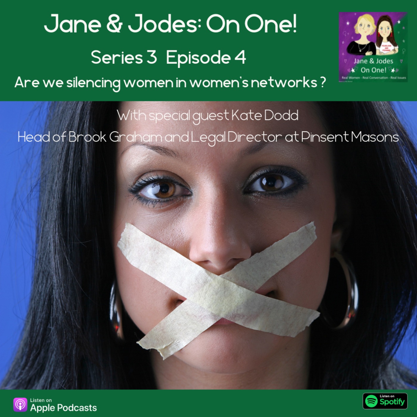 cover art for Series 3 Episode 4: Are we silencing women by parking women's networks in the broader D&I agenda?