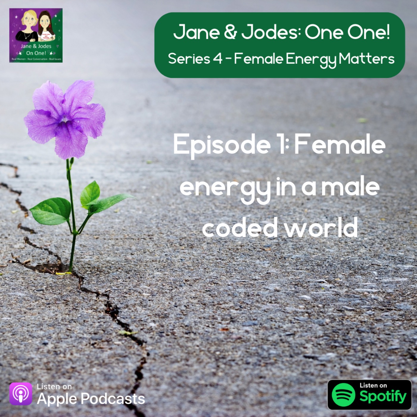 cover art for Series 4 Episode 1: Female Energy Matters