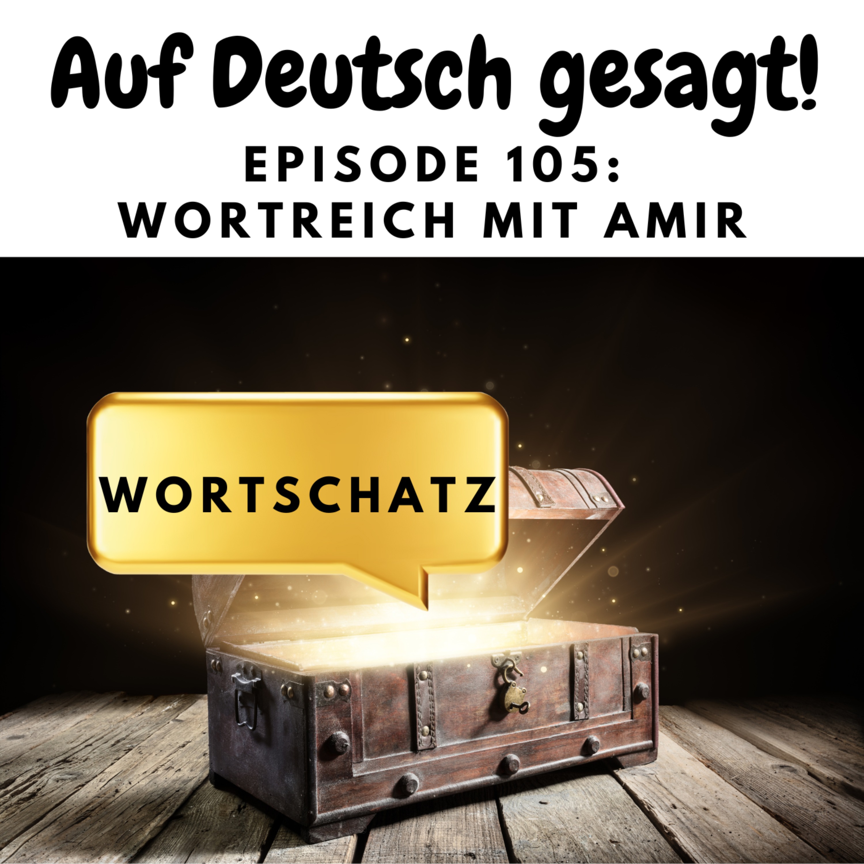 cover art for Episode 105: Wortreich mit Amir