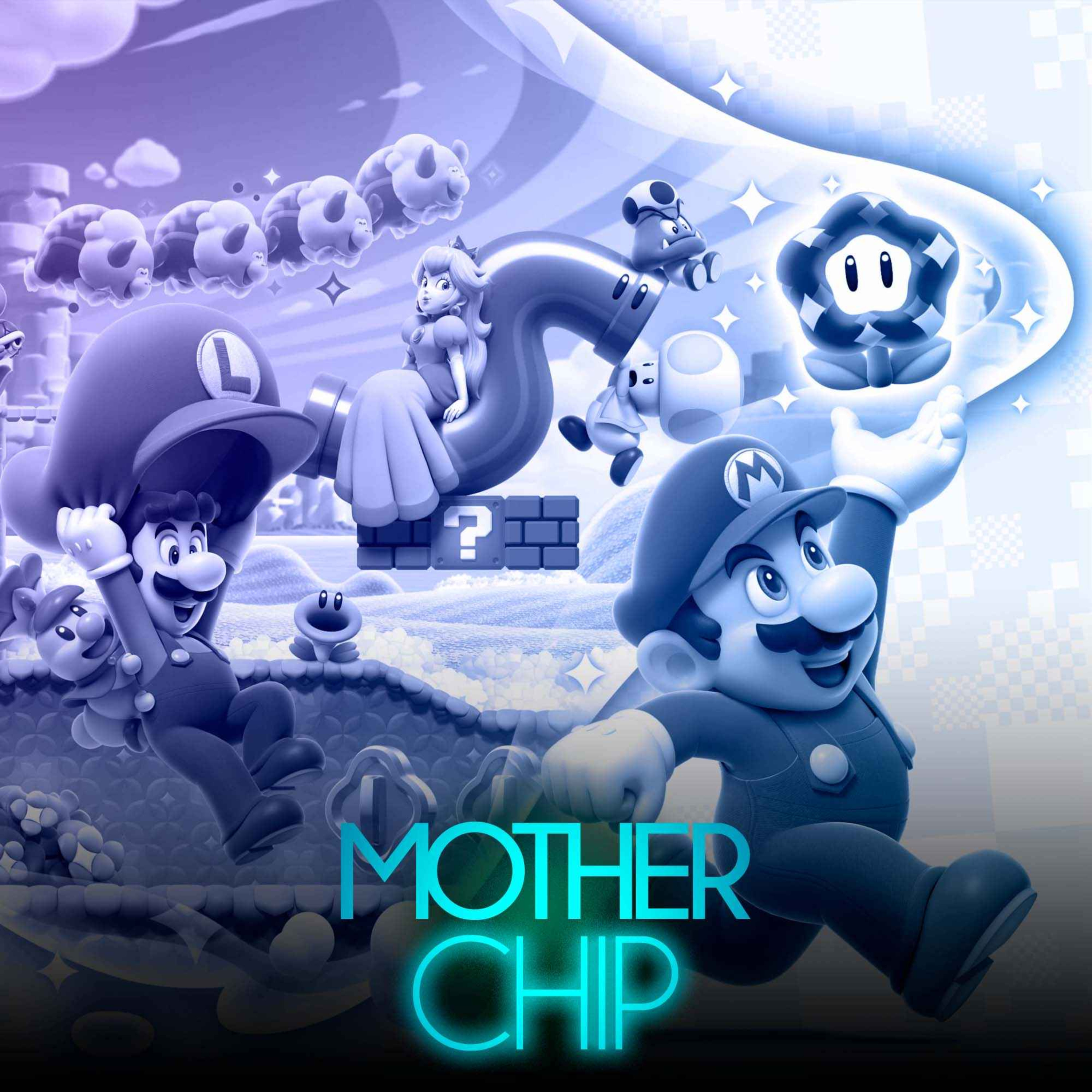MotherChip #448 - Super Mario Wonder, Sonic Superstars, Ghostrunner 2 e mais