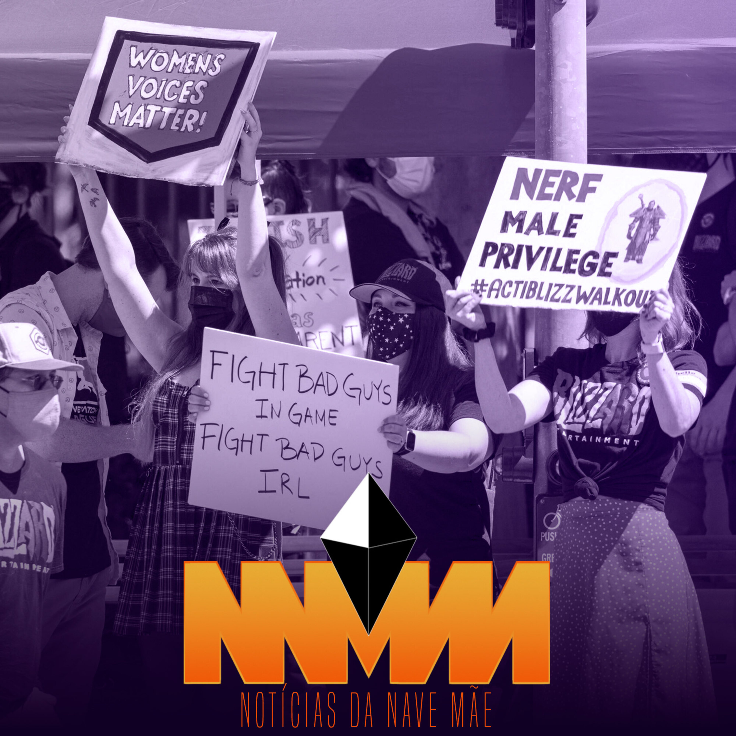 Notícias da Nave Mãe #124 - Paralisação na Blizzard, vendas do PlayStation 5, 5° edição da Women Game Jam e mais episode artwork