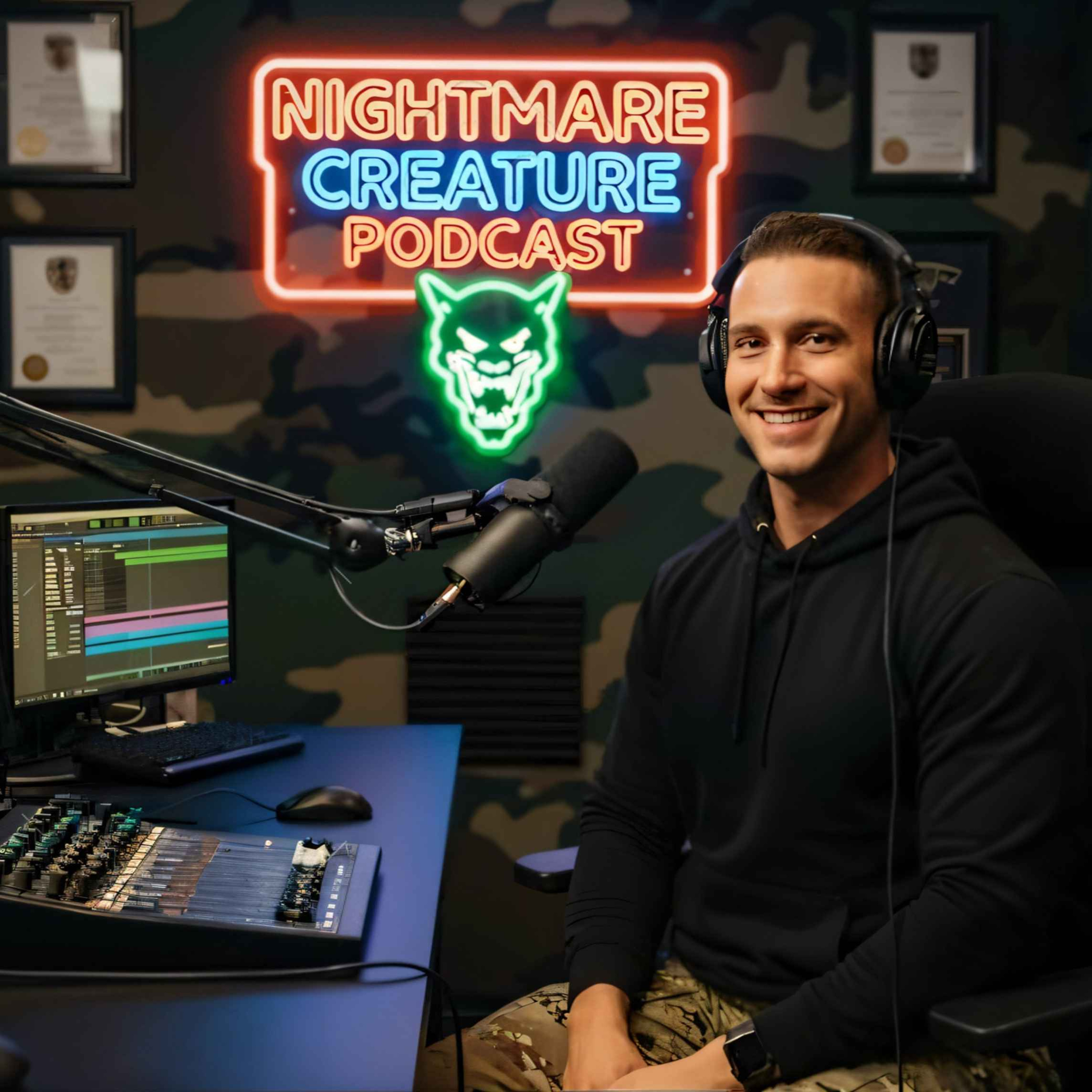Nightmare Creature (Creepy Military Stories)