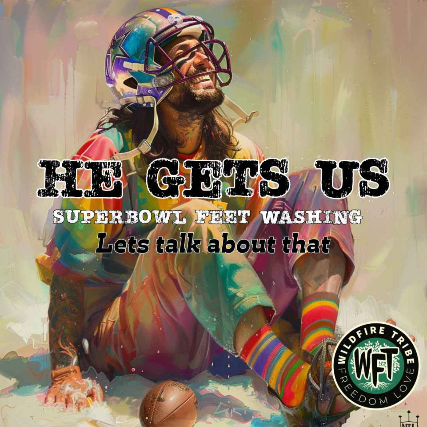 He Gets Us - Lets Talk Superbowl Feet Washing