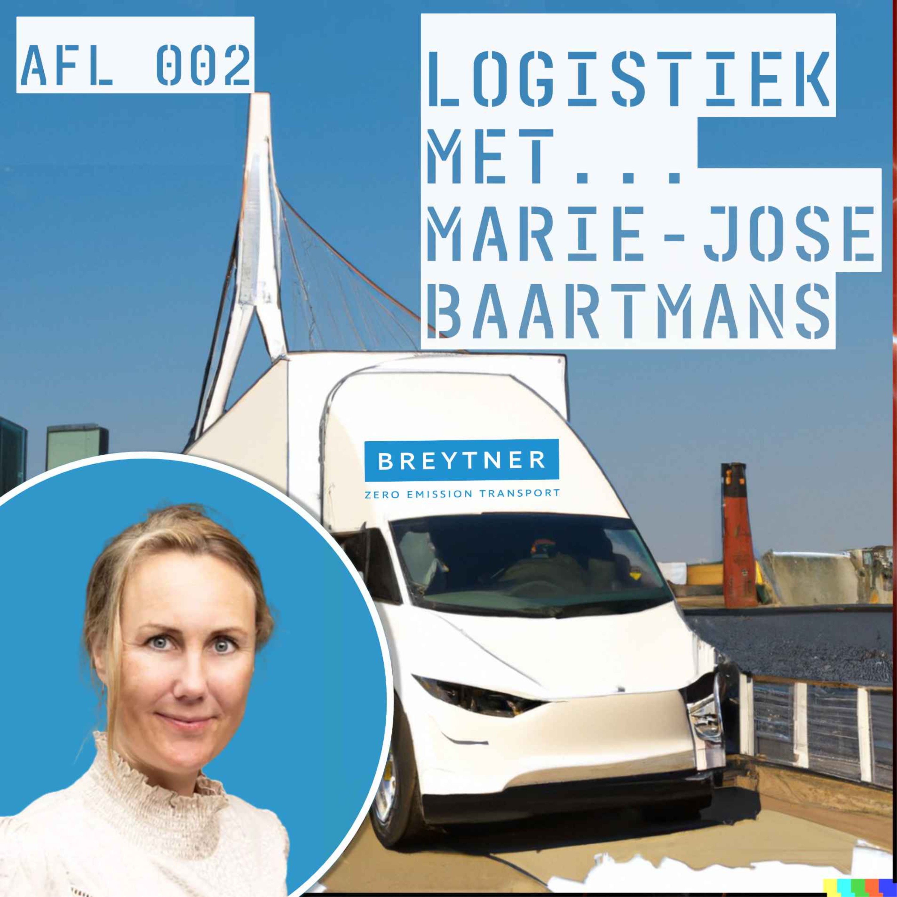 cover art for Over elektrisch vrachttransport in Nederland... met Marie Jose Baartmans 
