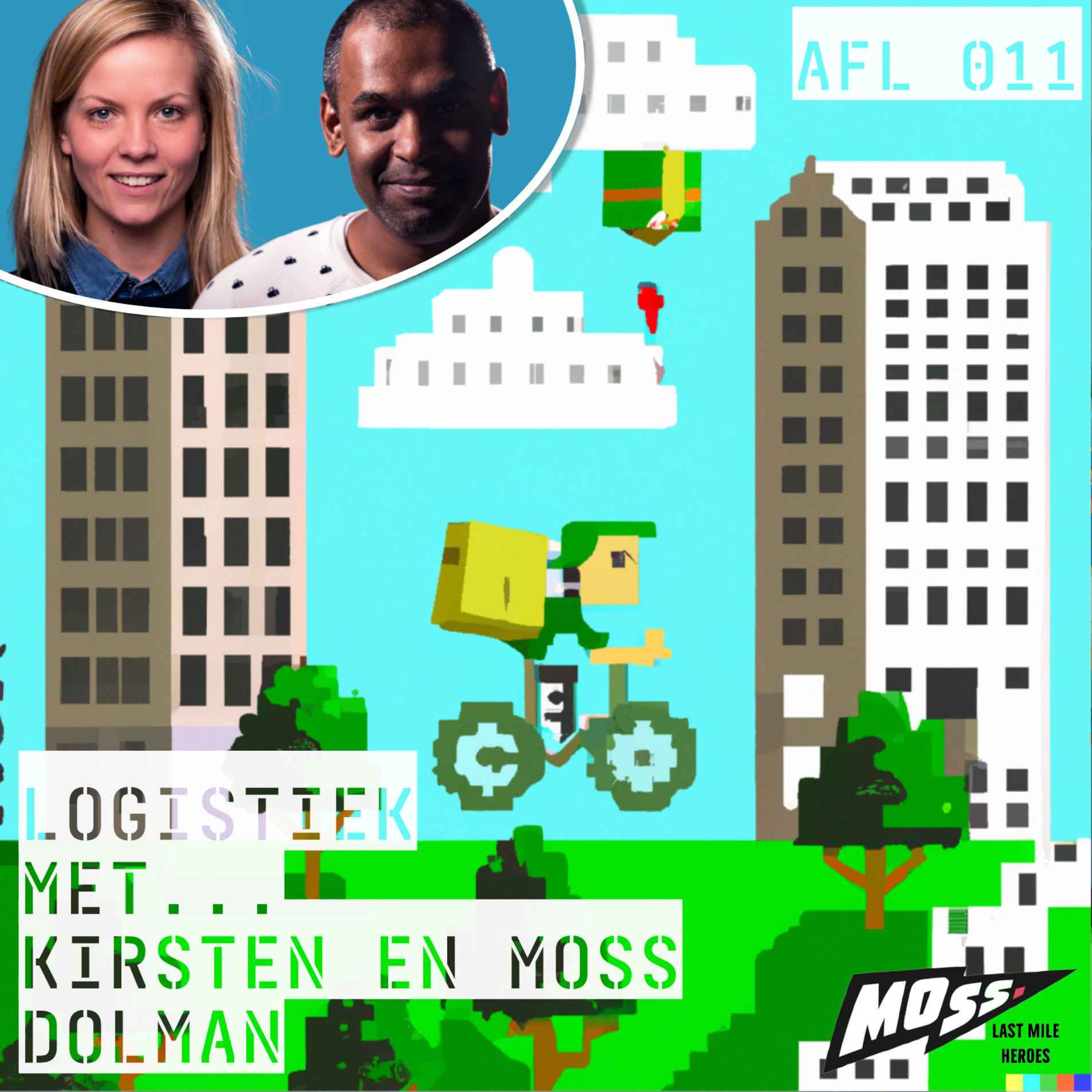 cover art for Over emissieloze stadsdistributie... met Kirsten en Moss Dolman