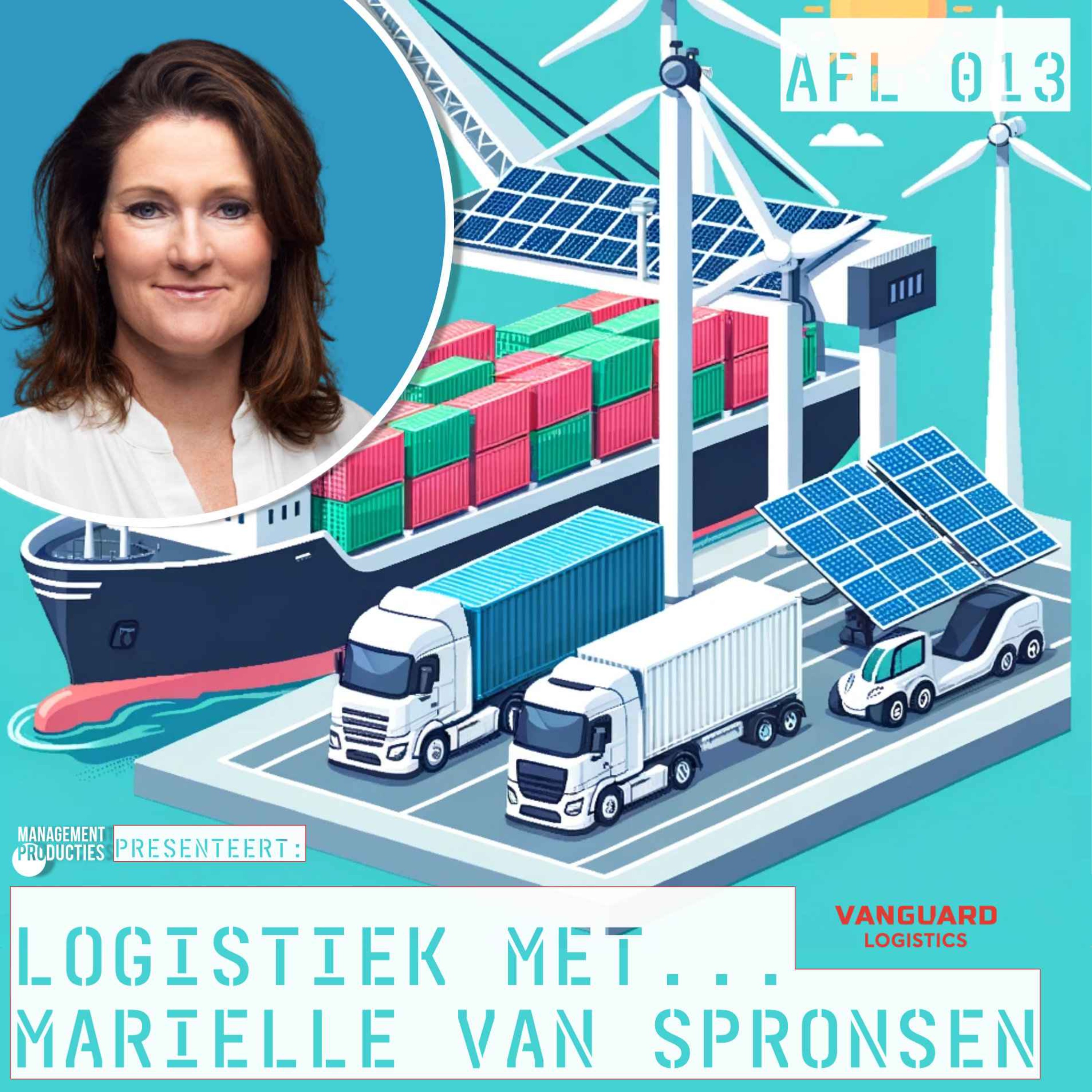 cover art for Over de duurzaamheid van de logistieke sector... met Marielle van Spronsen