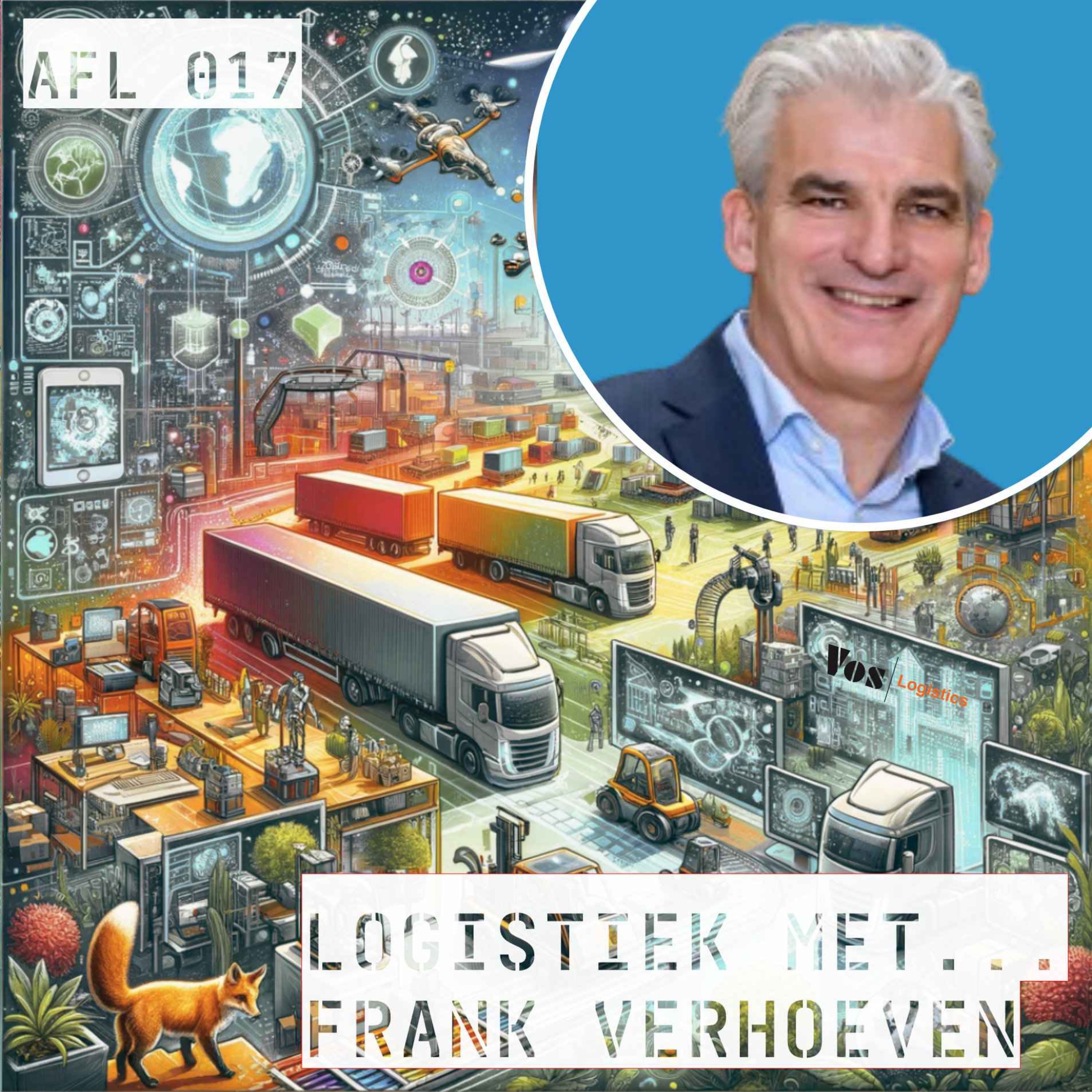 cover art for Over de belangrijkste trends en uitdagingen in de logistieke sector... met Frank Verhoeven
