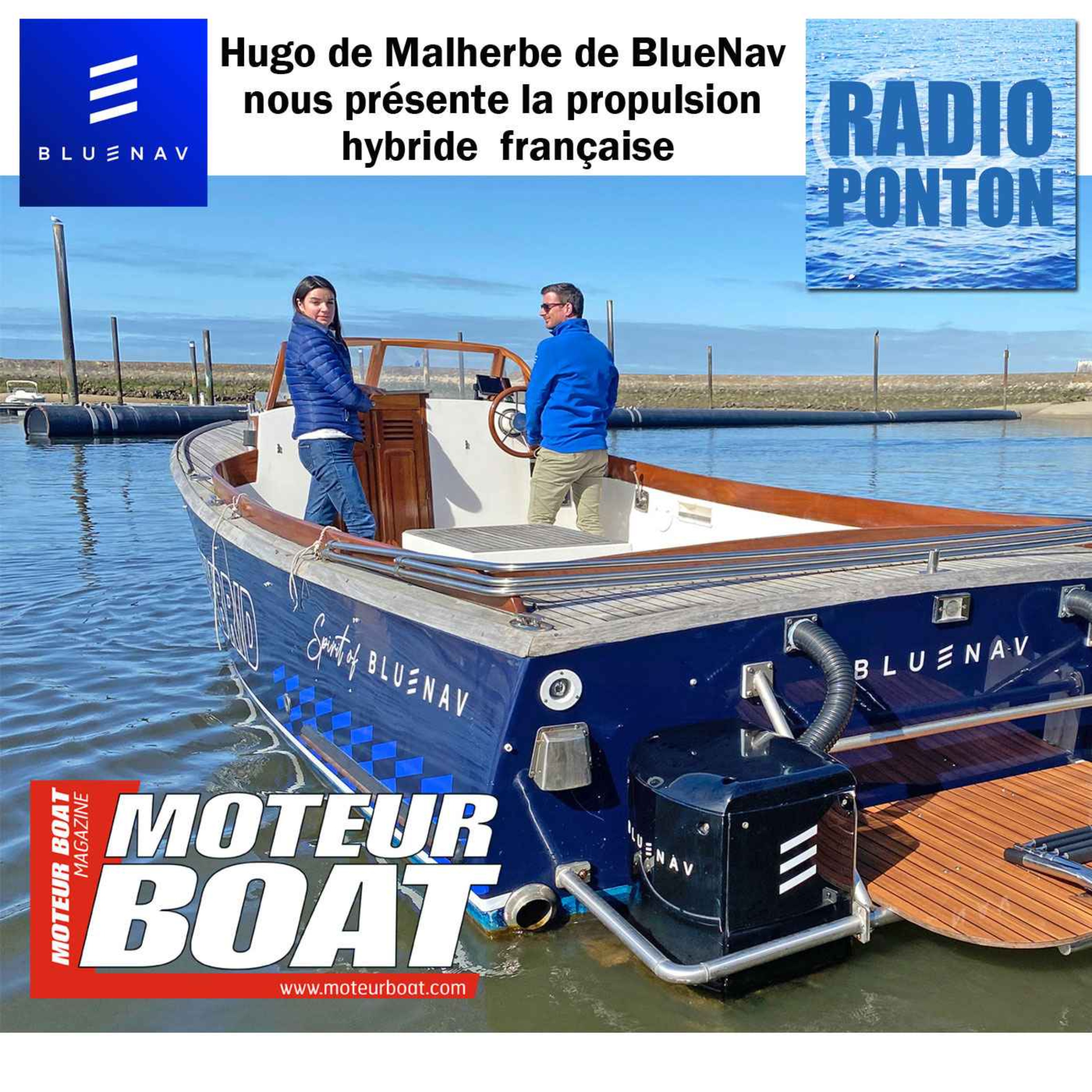 Hugo de Malherbe, directeur commercial de BlueNav, nous en dit plus sur la motorisation hybride pour le nautisme.