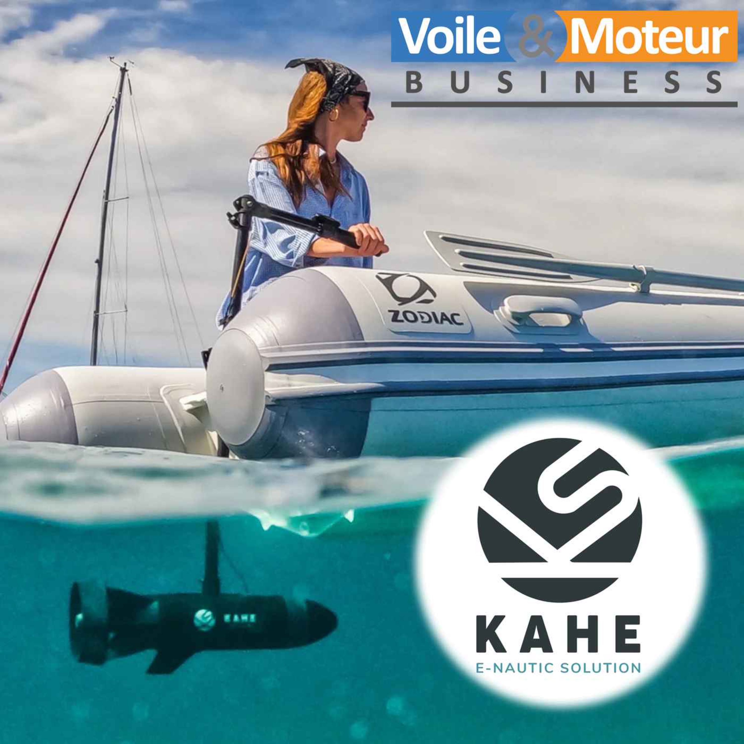 Nicolas Quendez, président de la startup française Kahe, revient sur son parcours et présente ses produits électriques destinés au secteur nautique.