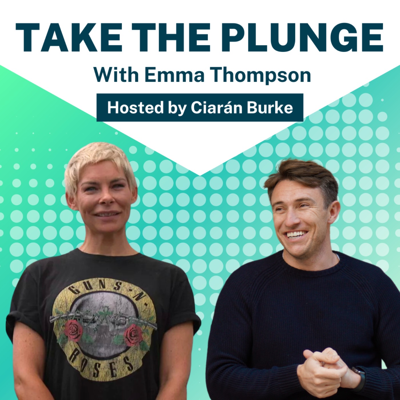 cover art for Emma Thompson | Take The Plunge Podcast