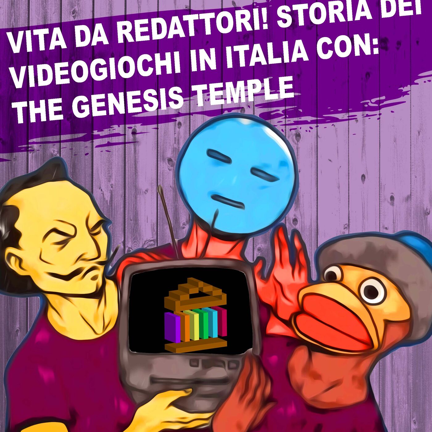 cover art for 33: Vita da Redattori! Storia dei videogiochi in Italia con: The Genesis Temple