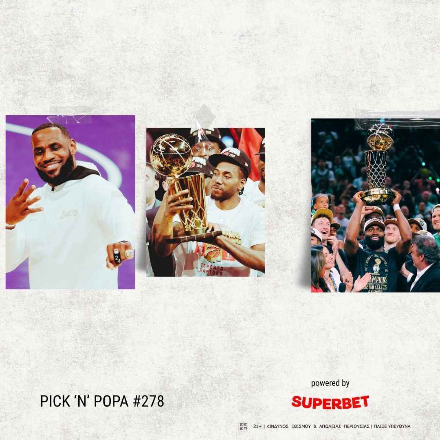 Το Last Dance του Βασιλιά, το "I’m back" του Kawhi και το WTF των Celtics | PICK 'N' POPA #278 episode artwork