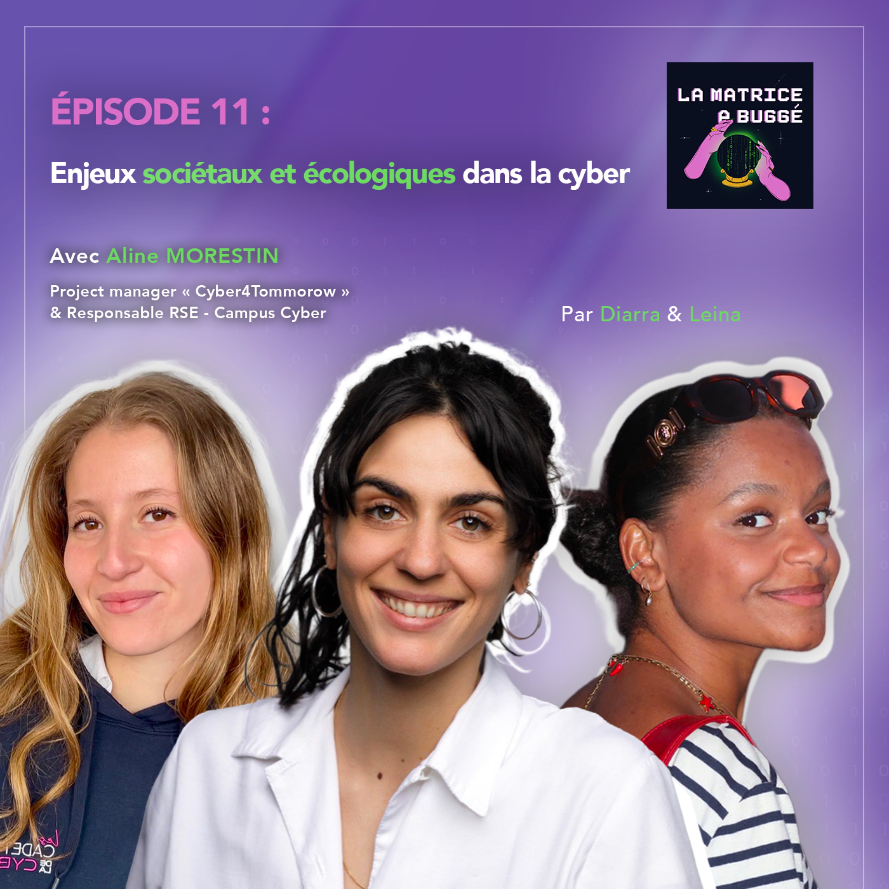 Enjeux sociétaux et écologiques dans la cyber 📱🌱 episode artwork