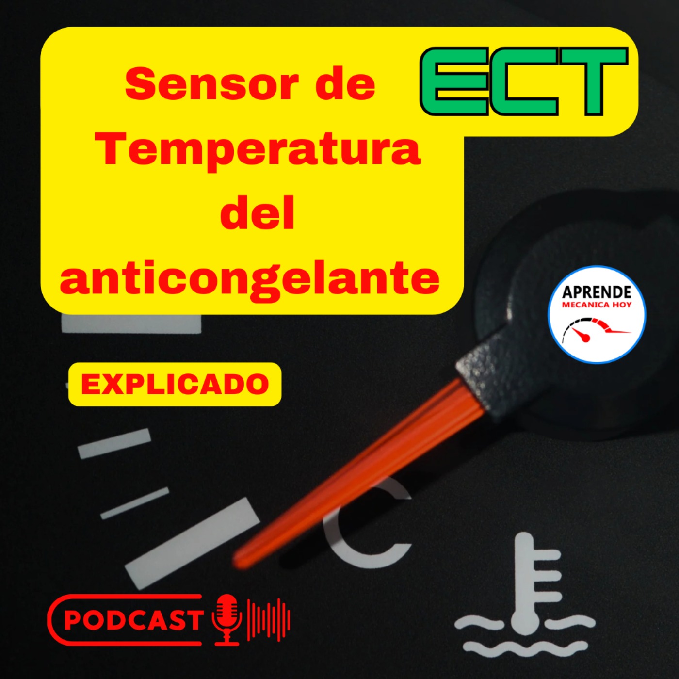 "Como funciona el sensor de la temperatura del antirefrigerante"