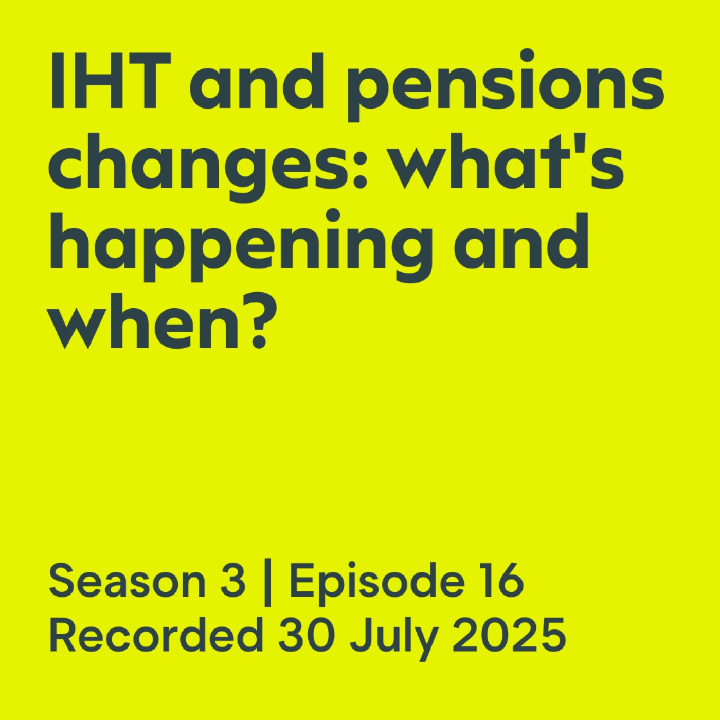 IHT and pensions changes: what's happening and when?