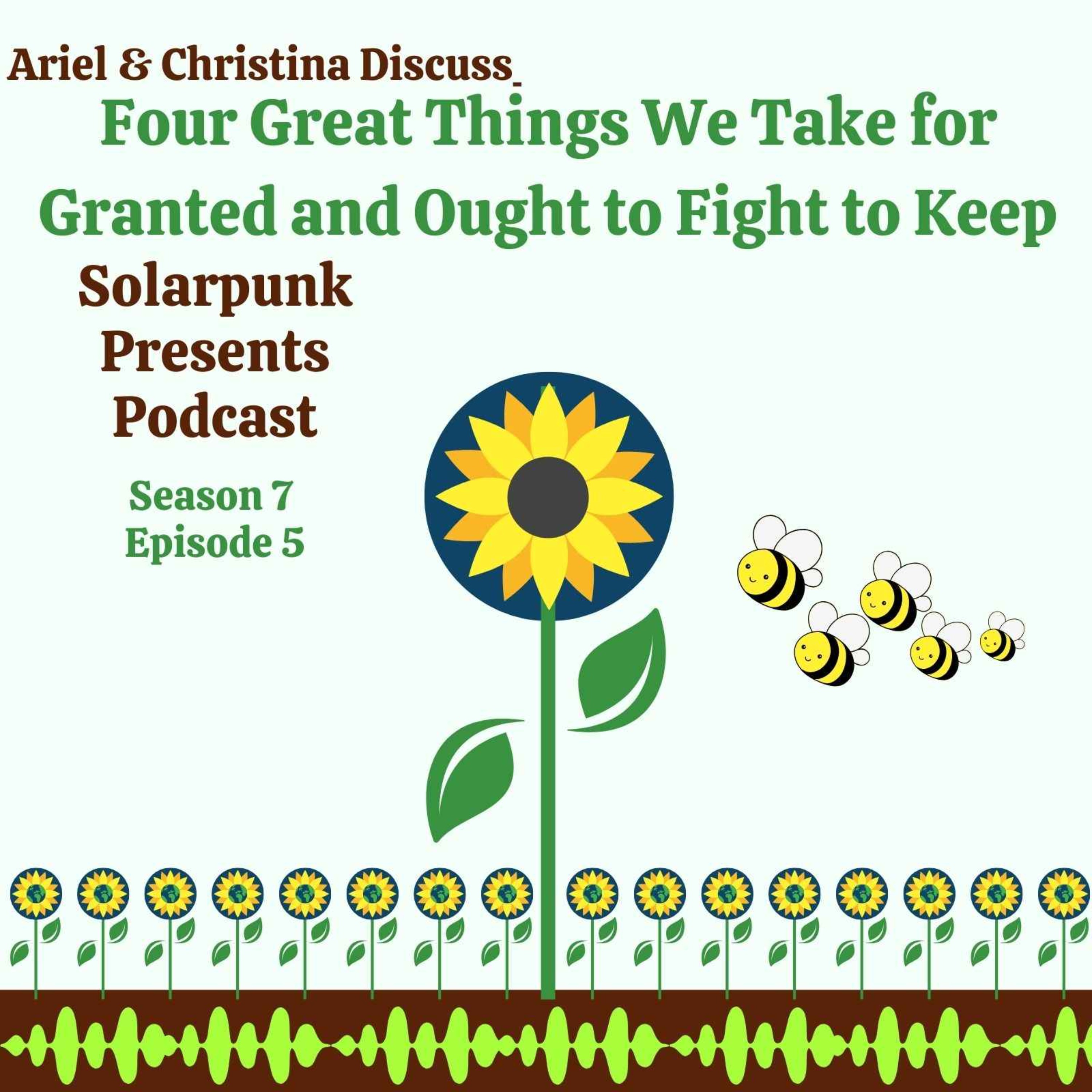 Ariel & Christina Discuss: Four Great Things We Take for Granted and Ought to Fight to Keep