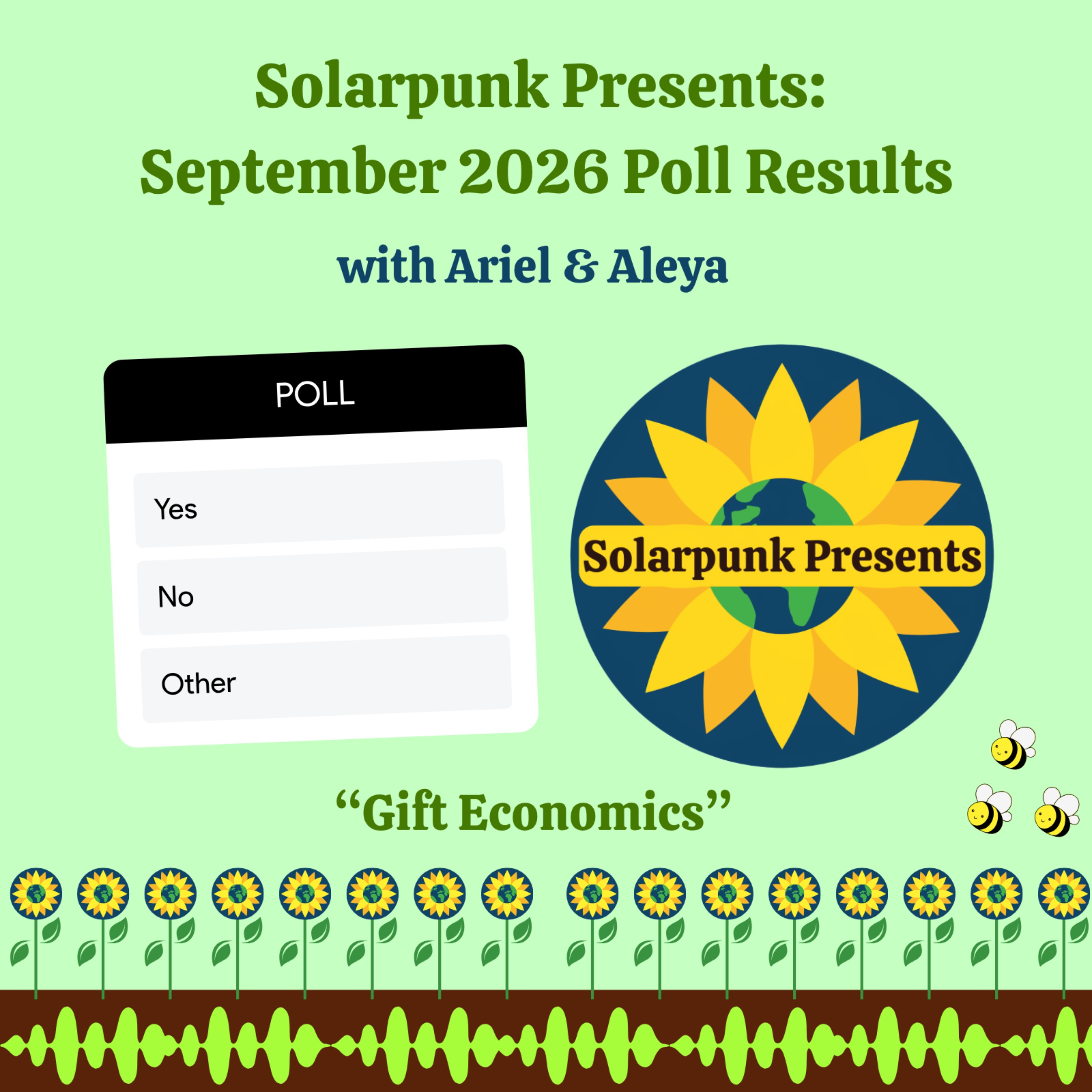  - September 2026 Poll Results Minisode: 'Gift Economics' & Patreon Changes