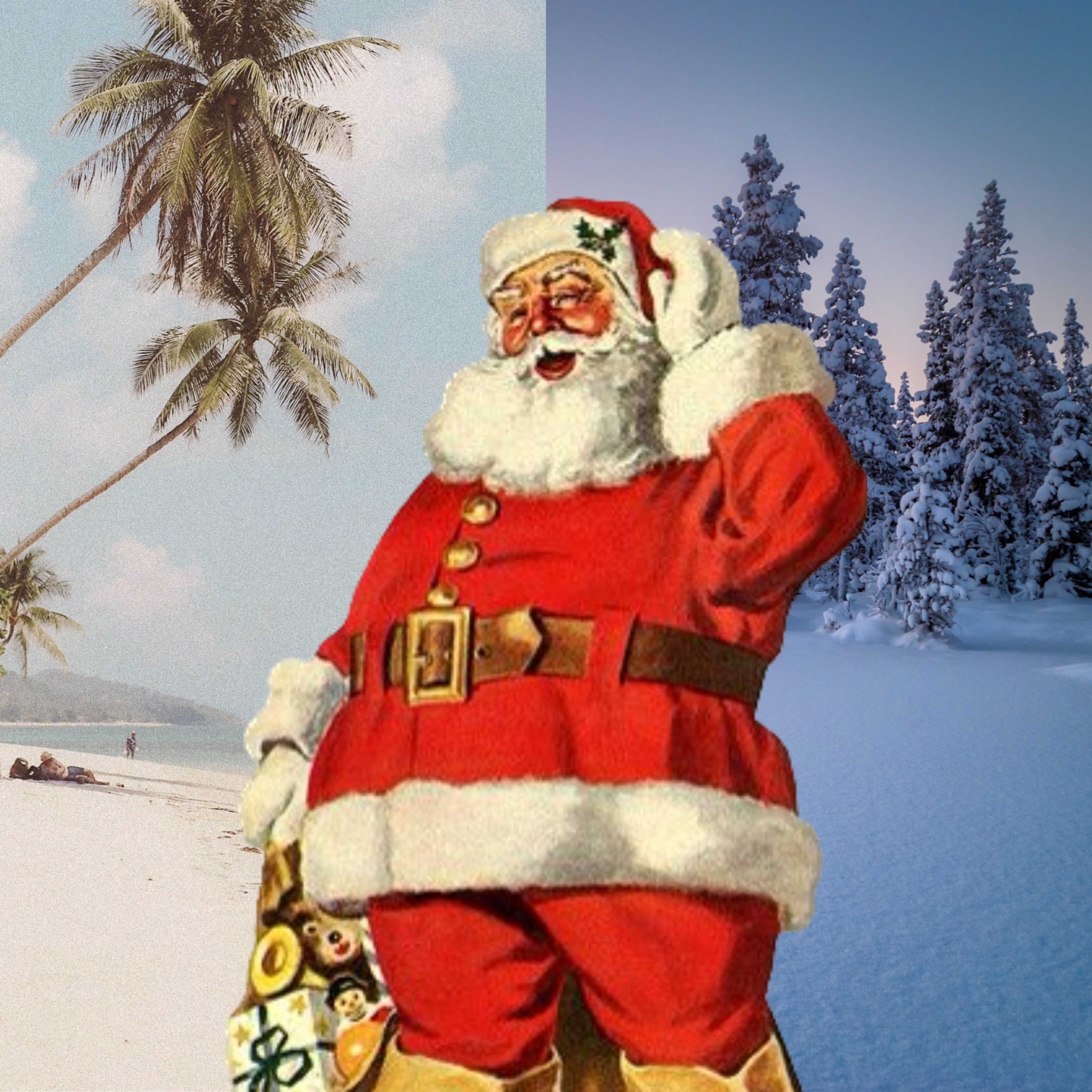 Noël vu des pays chauds et des pays froids