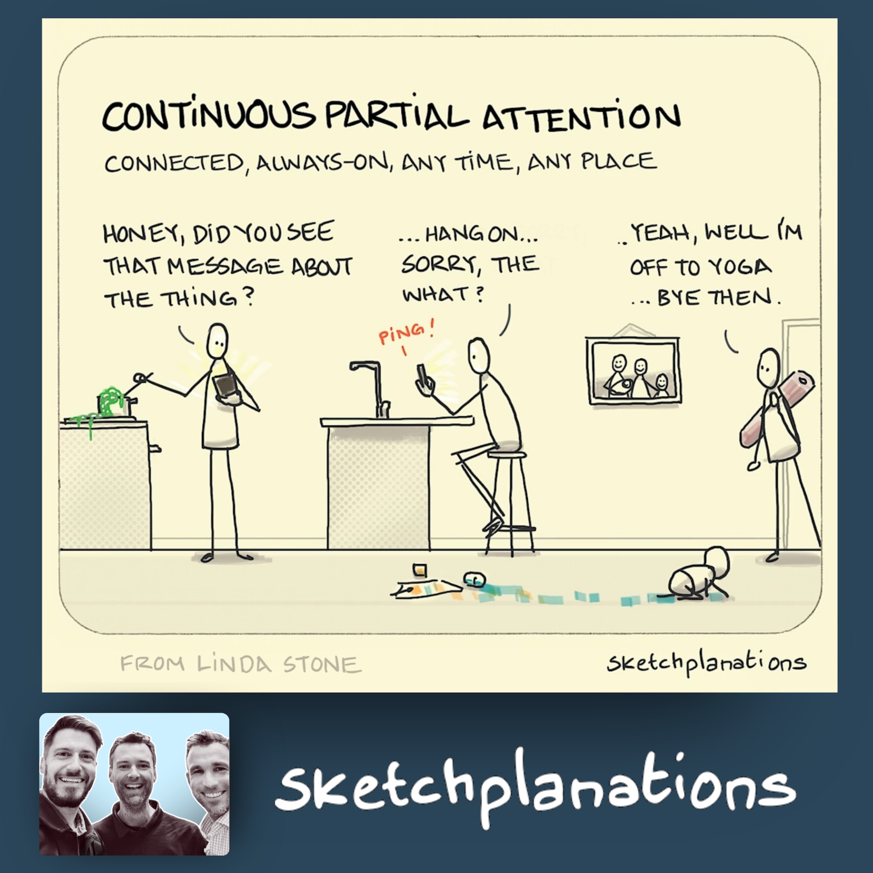 Continuous Partial Attention